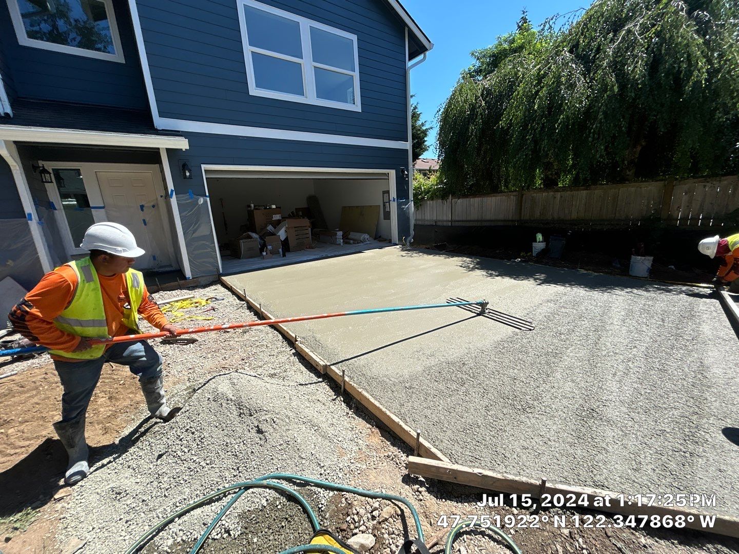 Grant | Concrete Driveway  by Jireh Asphalt & Concrete Inc 