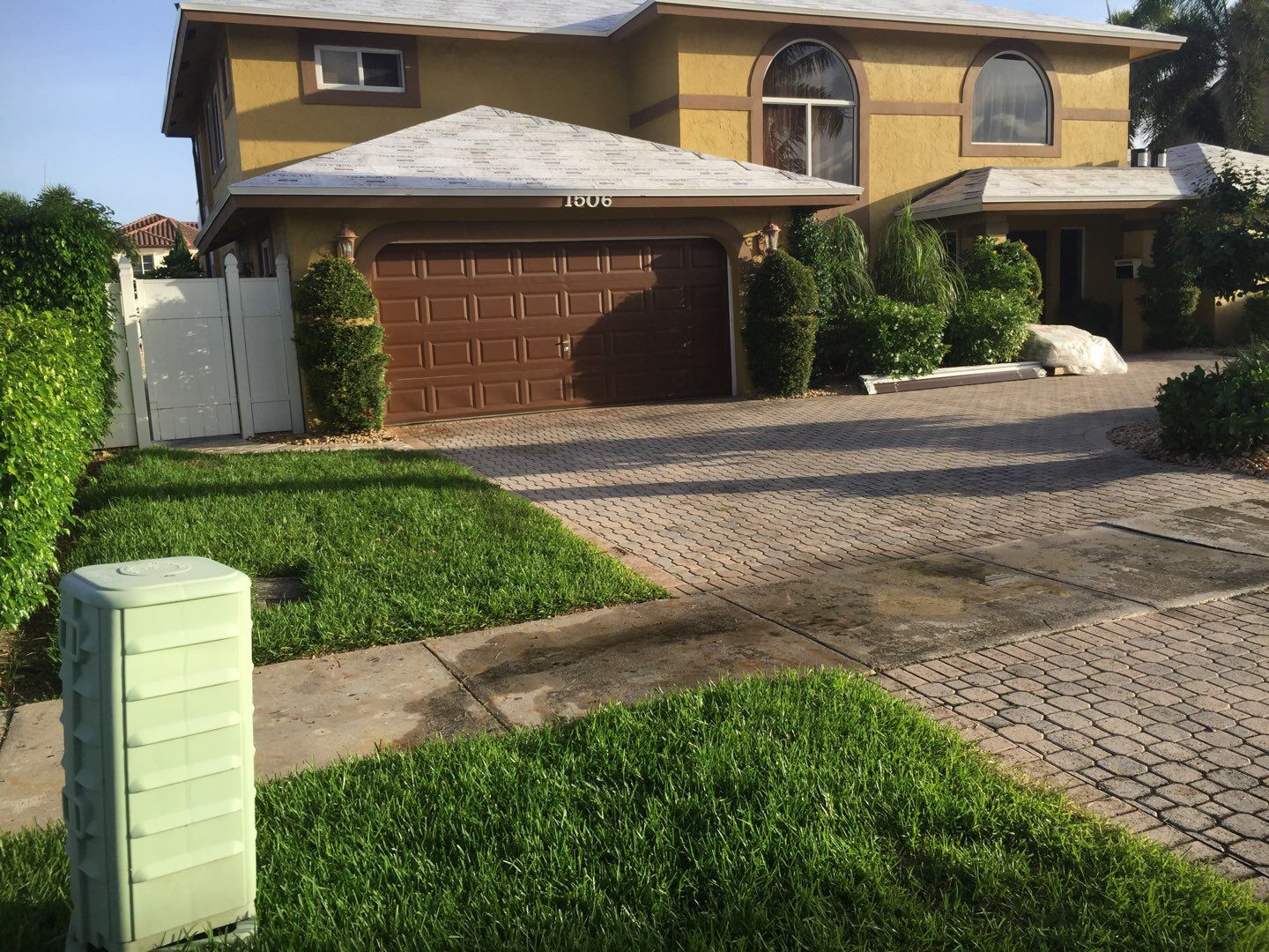 Residential Roofing Installation using Saxony 900 Slate by BLUES BROTHERS ROOFING