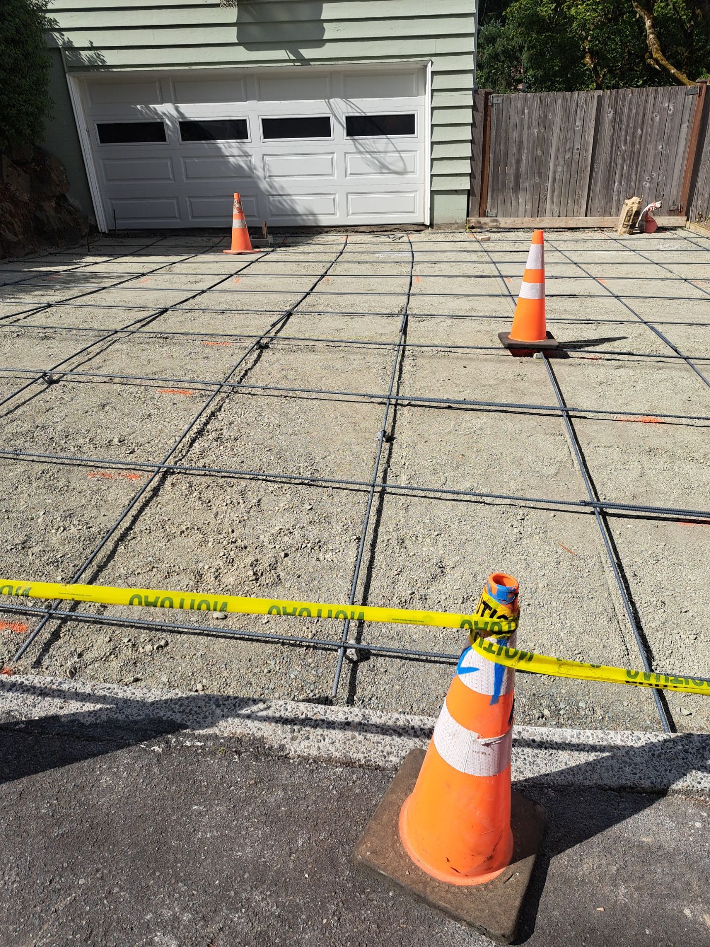 Front Driveway & Stairs Concrete Renovation | Kenmore  by Jireh Asphalt & Concrete Inc 