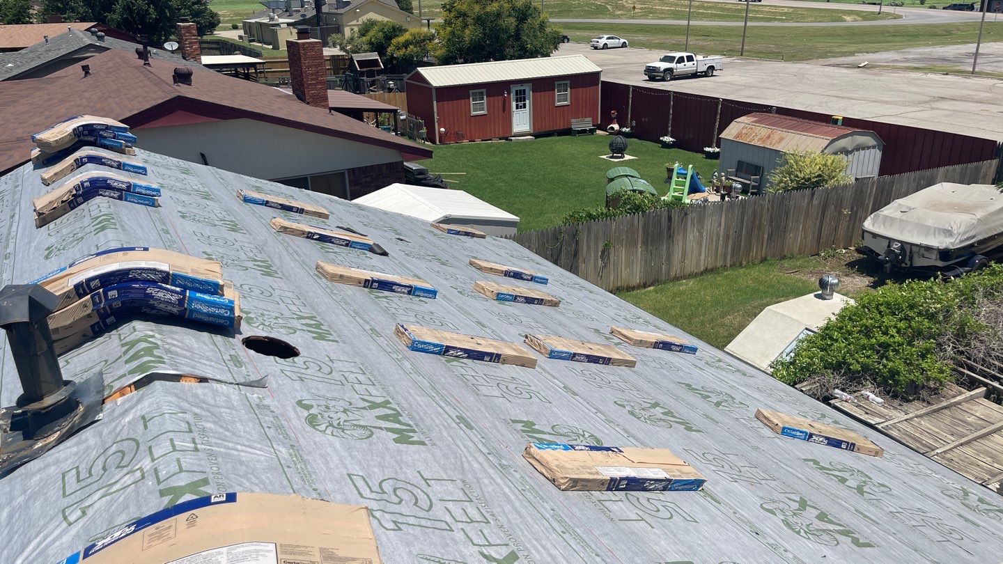 Residential Roofing Installation using GAF Royal Sovereign by A & H Roofing and Contracting