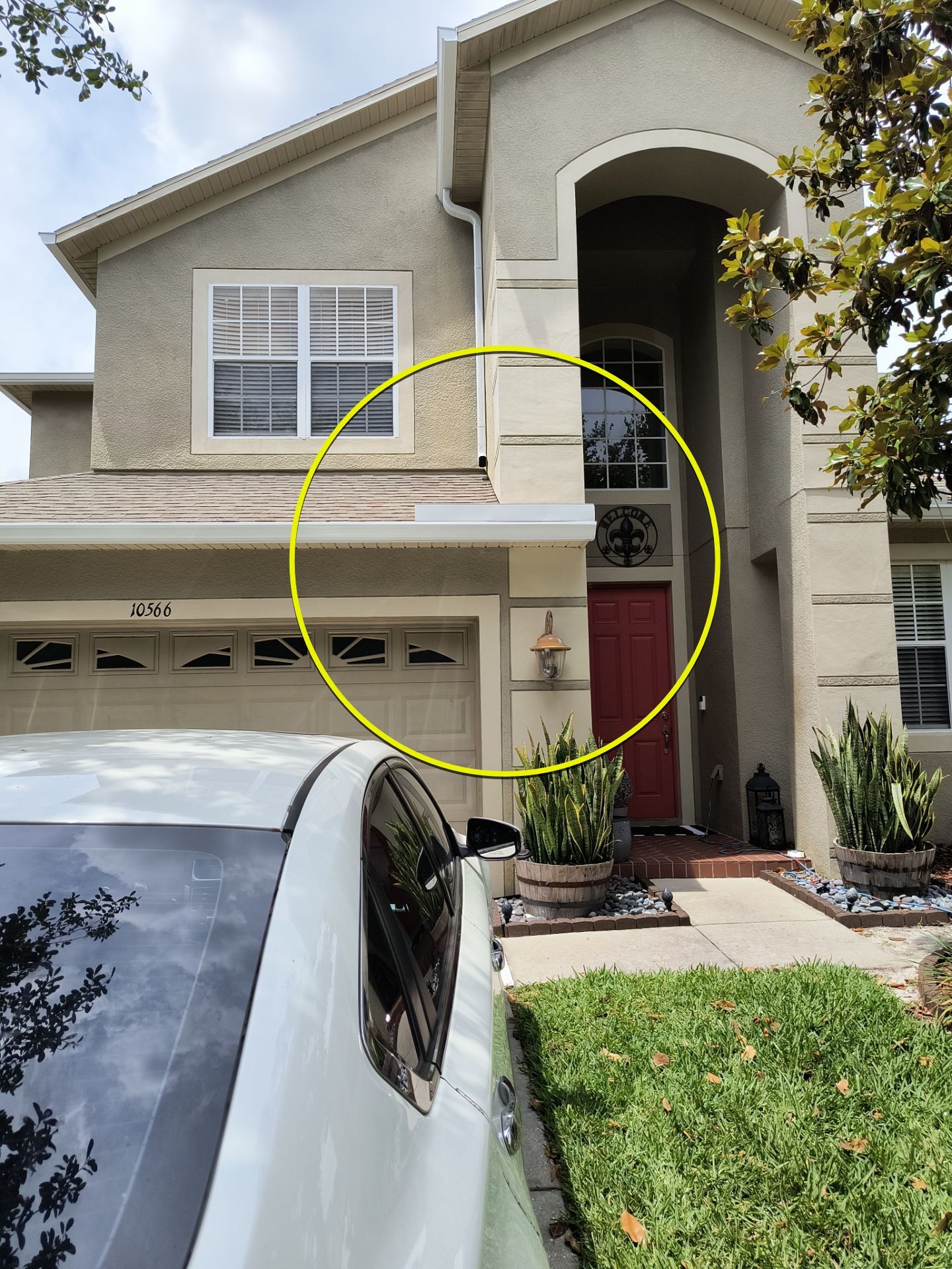 Modern 7-Inch Seamless Gutters for Luxury Homes in Tampa FL by Gutter Professors