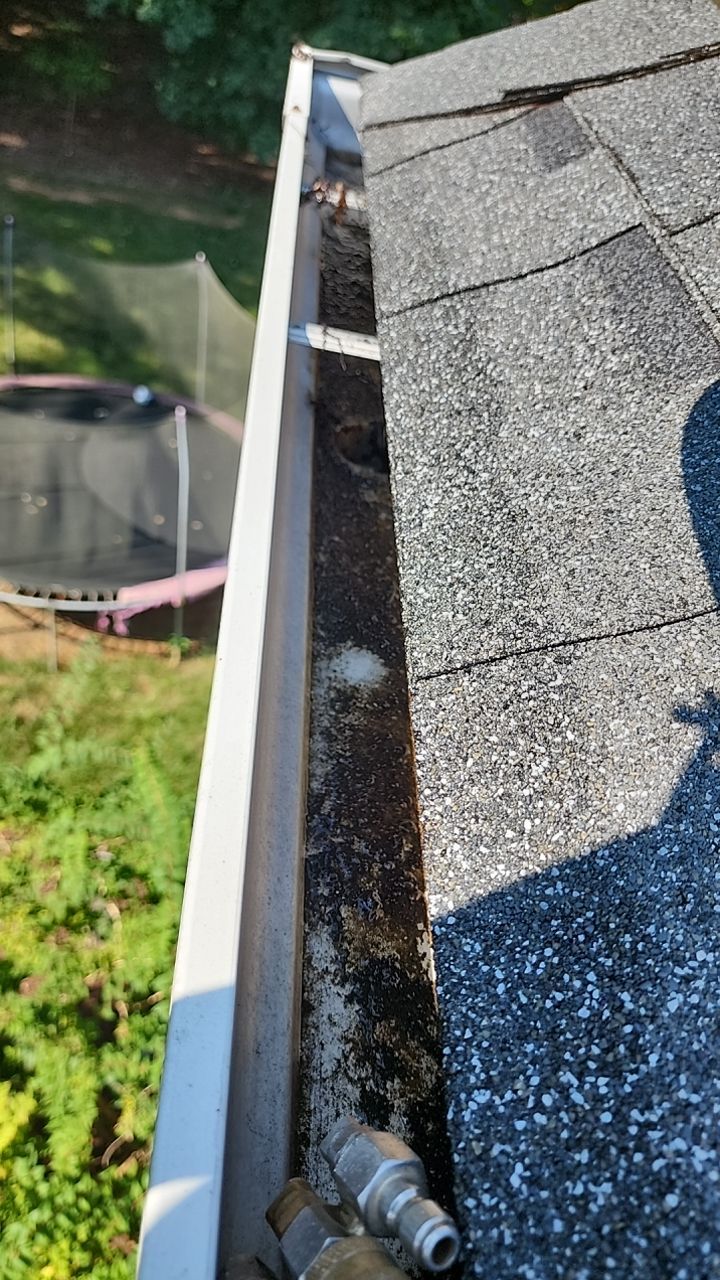 Gutter guard instalation  by Power Wash Masters LLC