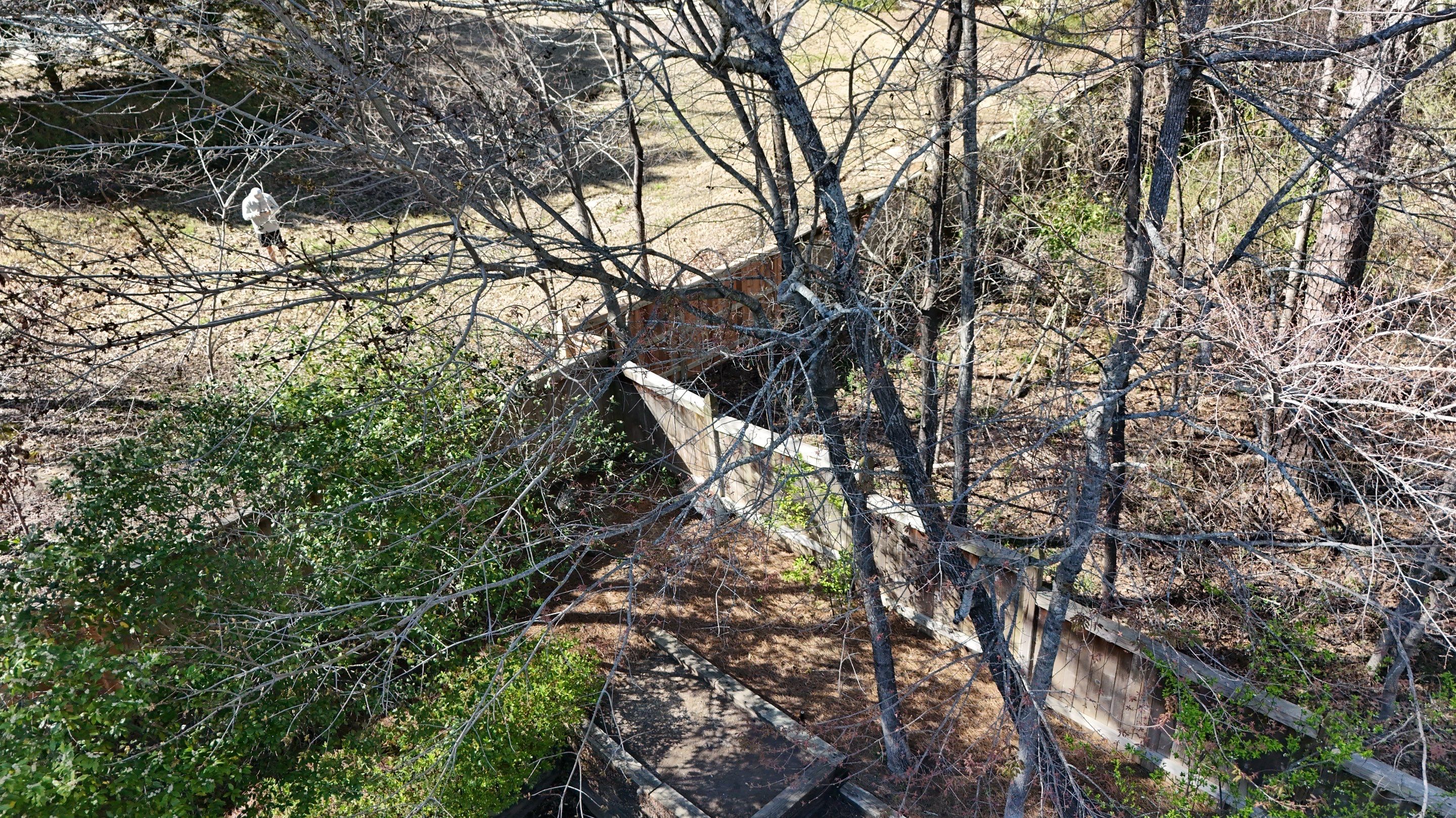 6' Cedar Good Neighbor Fence Repair French Gothic 6x6 by Roberson Construction LLC