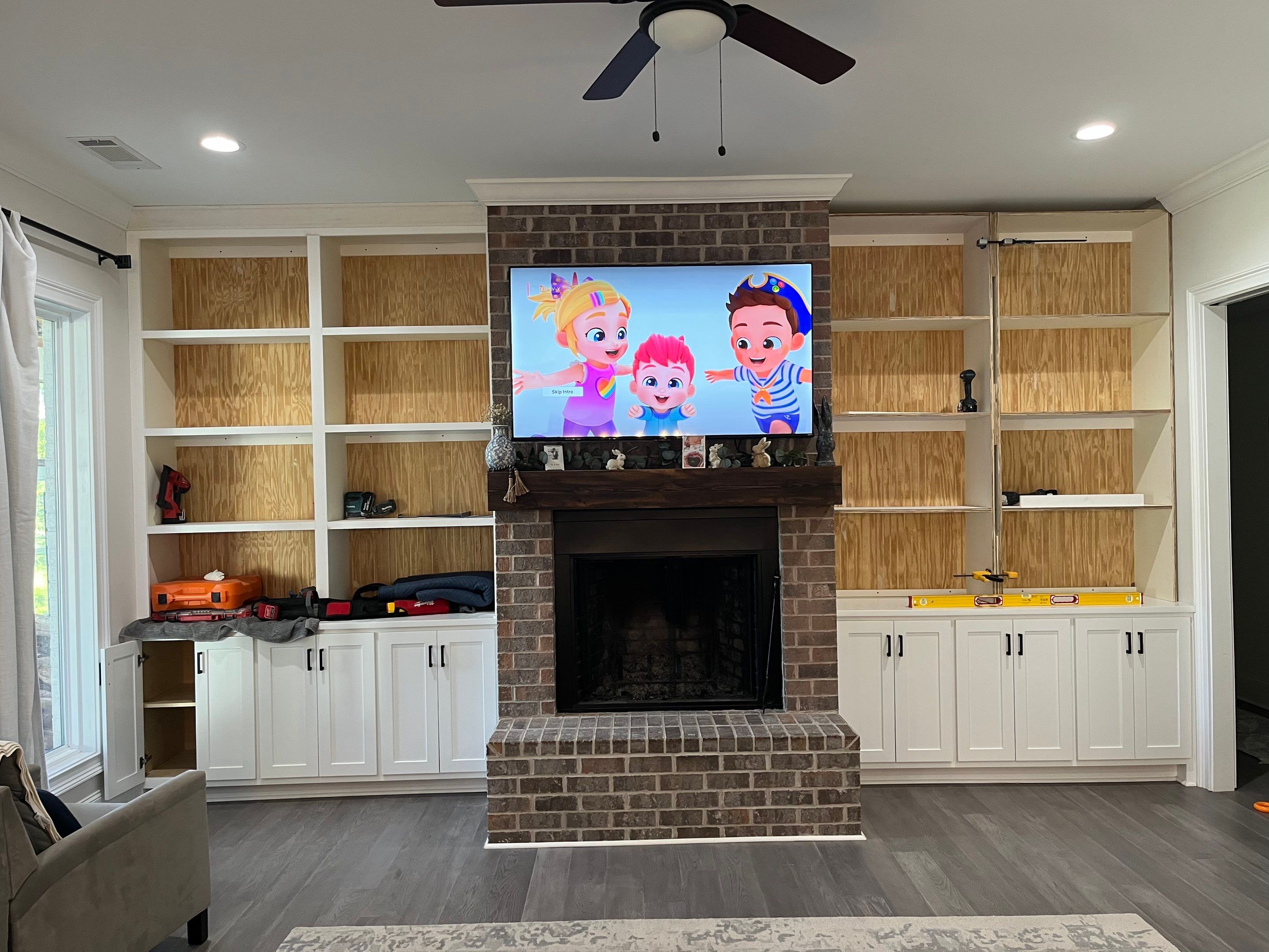 Custom Built-In Shelving and Cabinets- Winder by PGP Surface Solutions, LLC