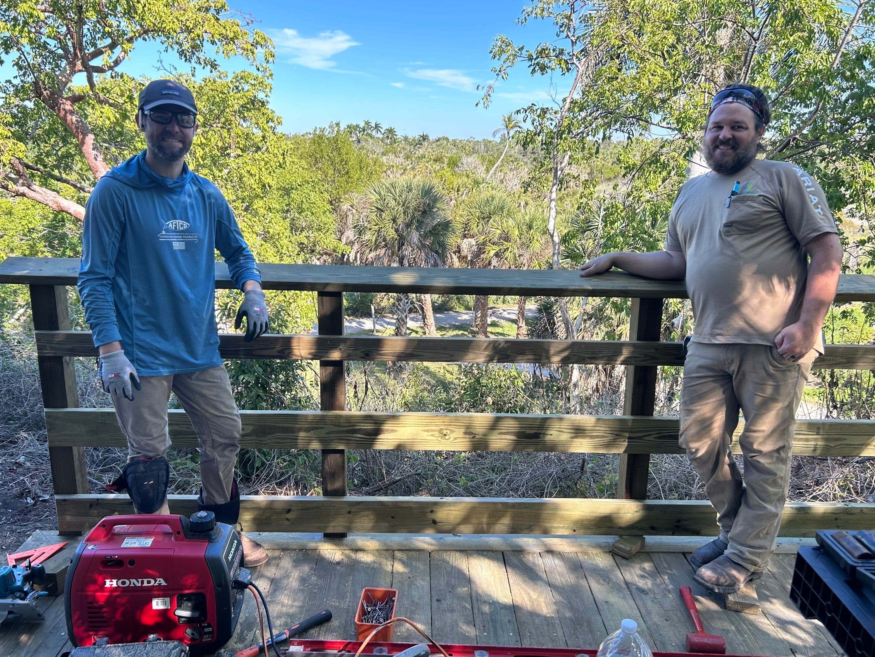 Calusa Heritage Trail - Observation Deck Rebuild by Sustainable Genius, LLC