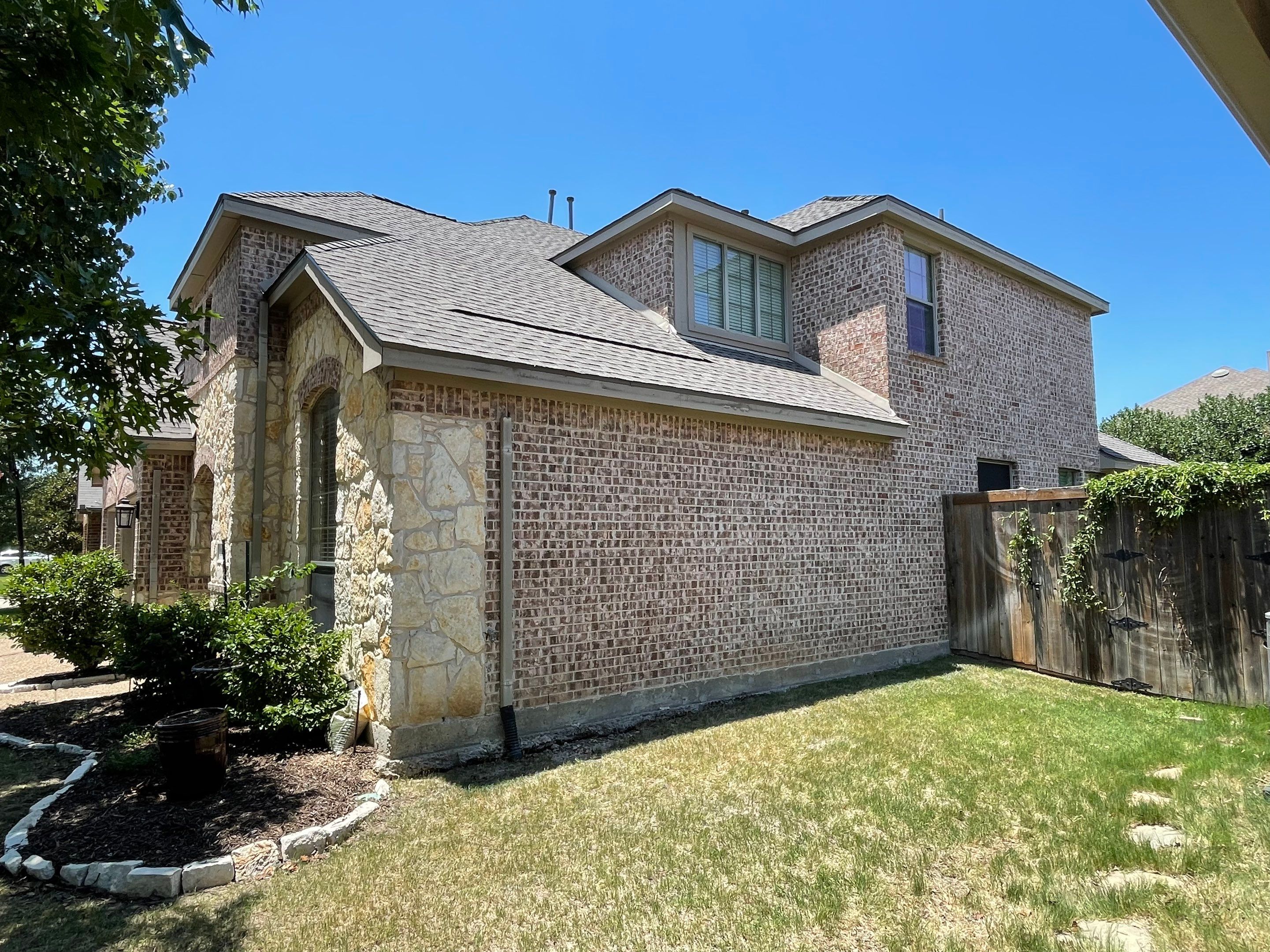 Major Hail Storm Full Roof and Gutter Replacement by First United Roofing & Construction