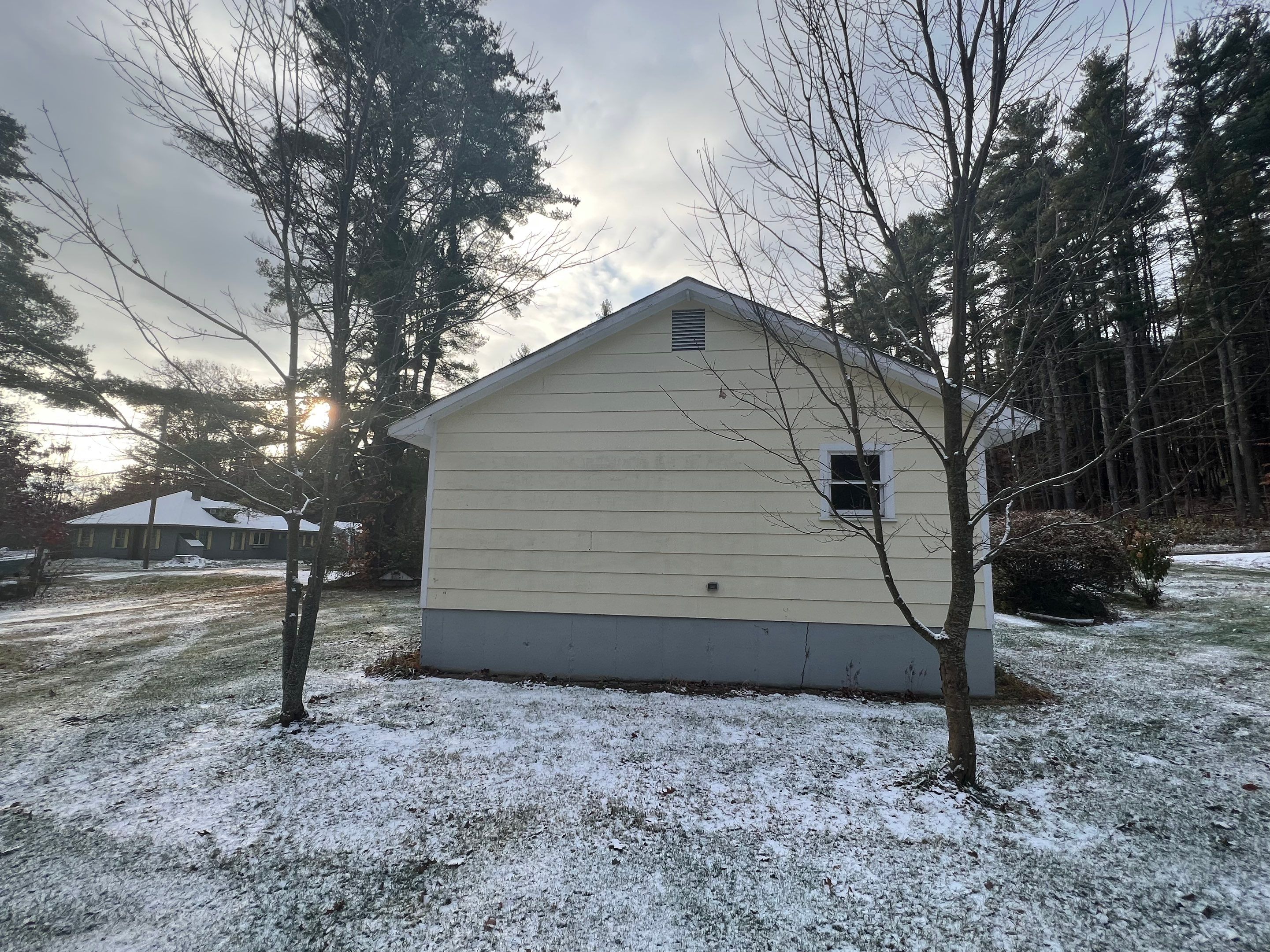 New Garage Roof In Merideth New Hampshire by Tall pine roofing