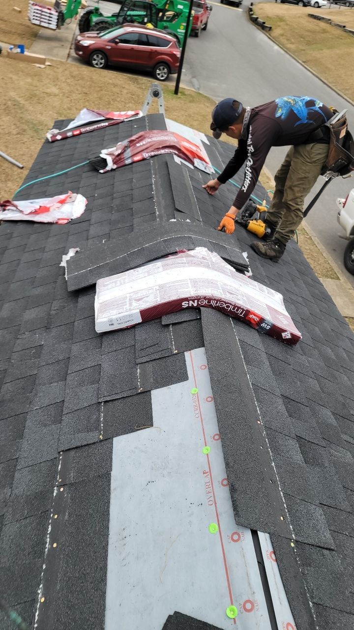 Residential Roofing Installation using Roof Replacement by American Roofing & Construction LLC