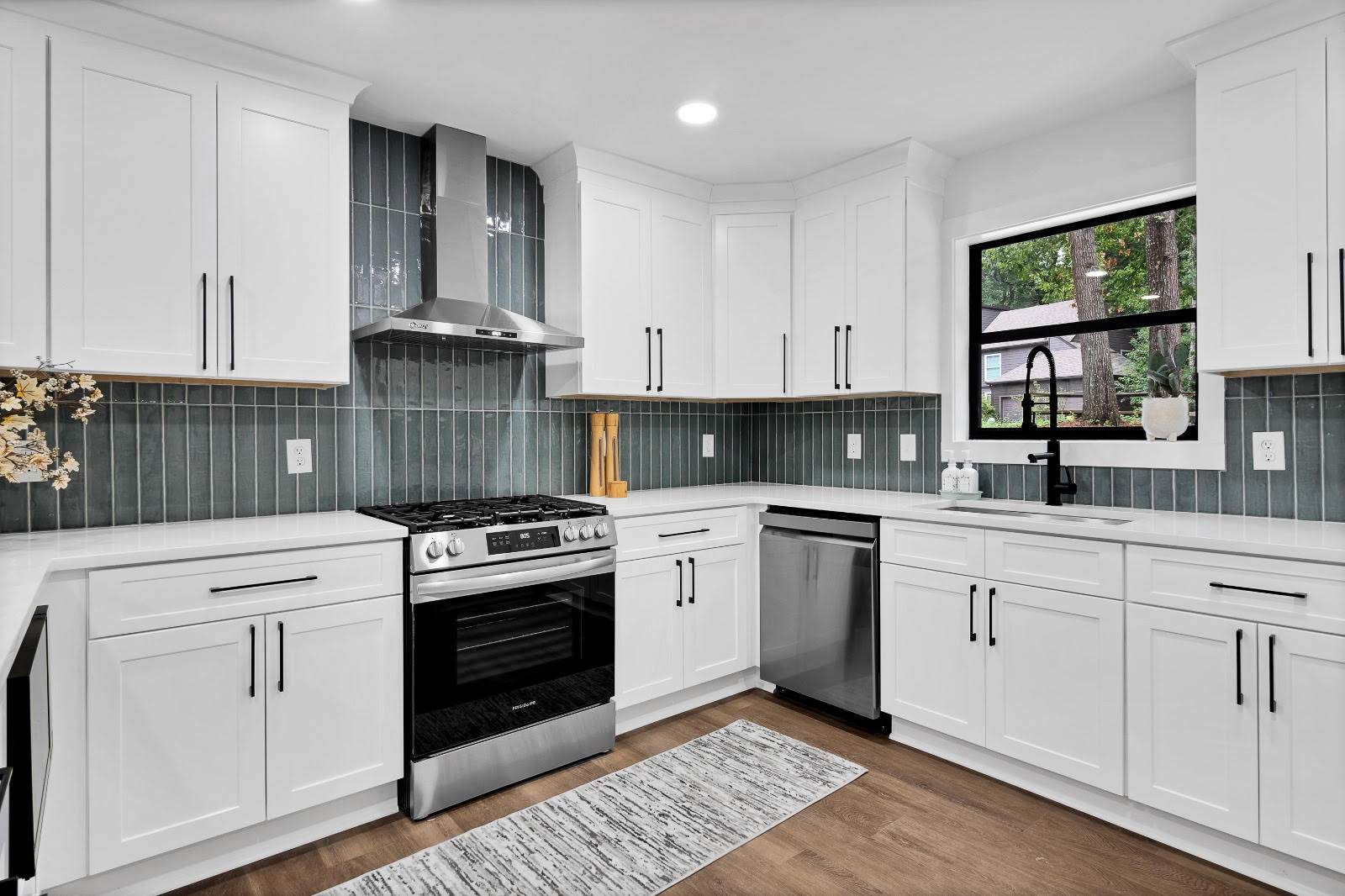 Modern Marietta Home Transformation with Custom Kitchen and Vertical Siding by Swift Home Renovations