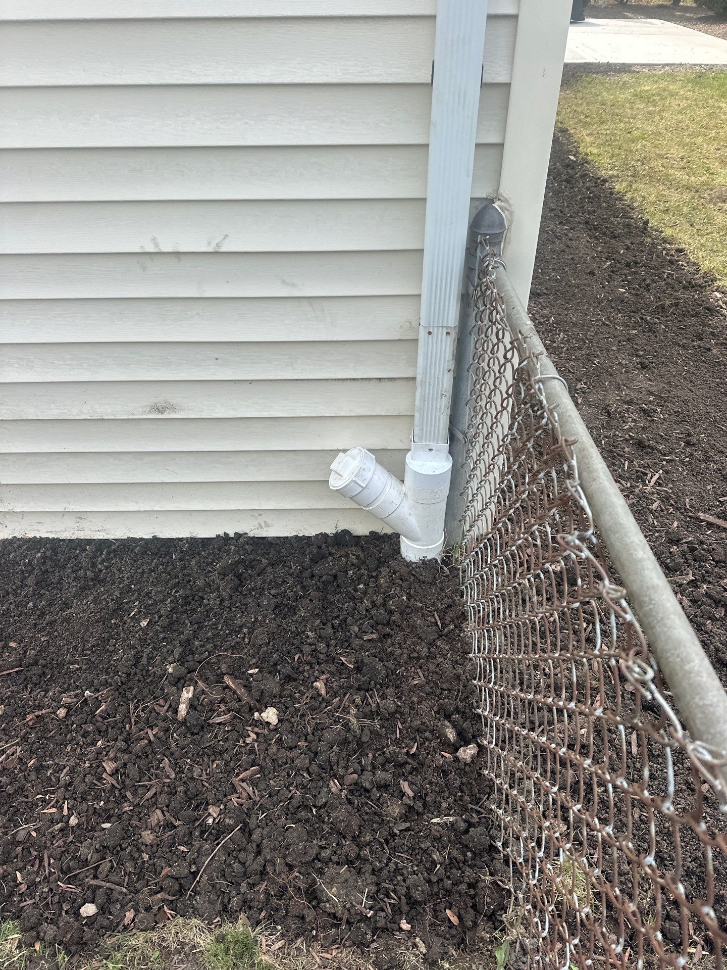 French drain and Sump pump reroute to flo well by A&N