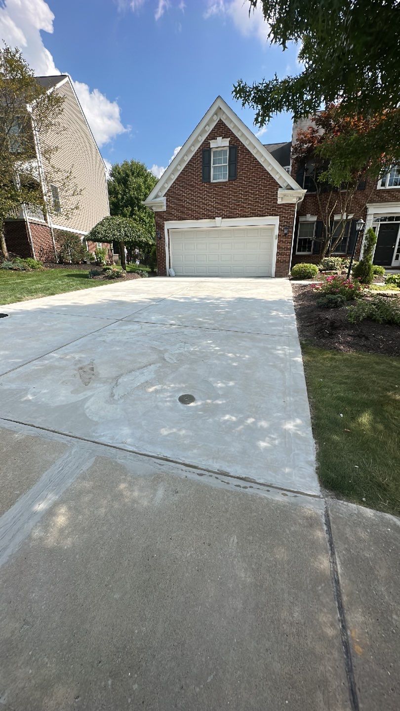 Pool Deck + Driveway + Garage Project in Venetia by Floors in a Day, Inc