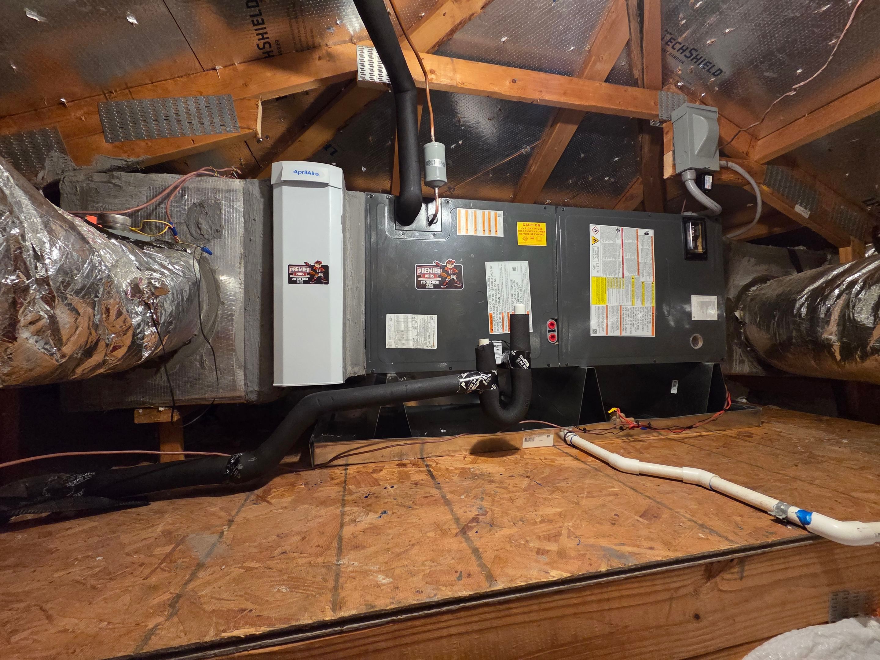 Amana S Series HVAC and Rheem Water Heater Installation in San Antonio by Premier Pros