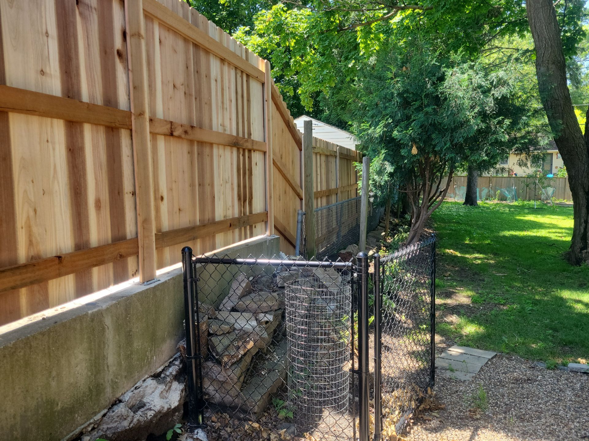 Project in Cedar Falls by Perfect Picket Fence and Stain