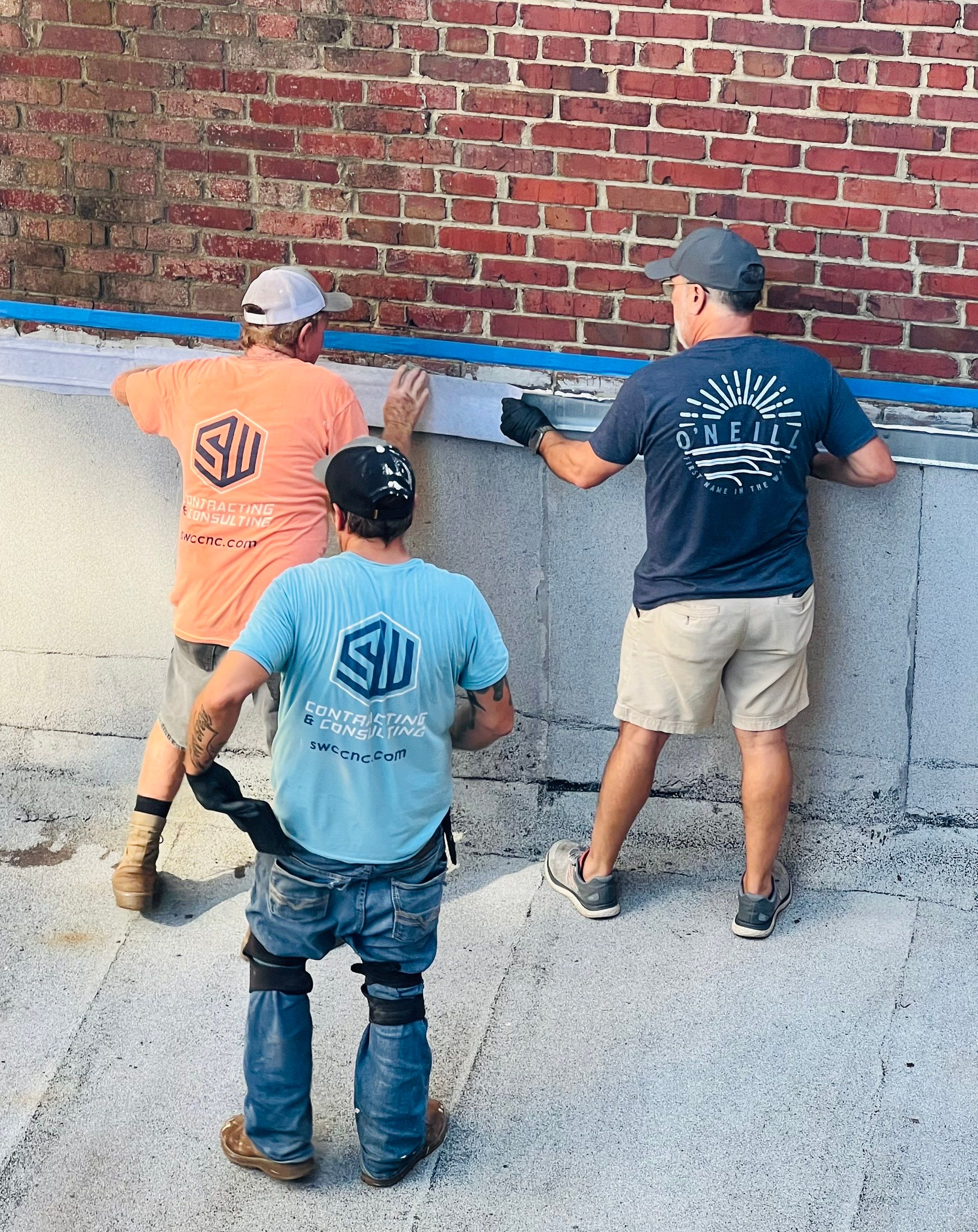 Commercial Roof Restoration – Kinston Hotel Apartments by S.W. Contracting & Consulting