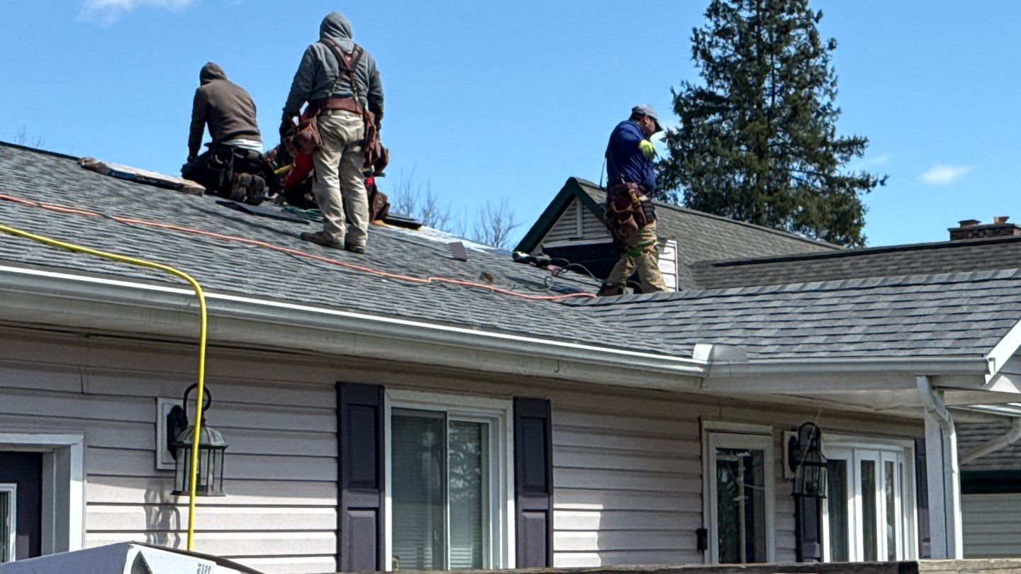 Roof Replacement using CertainTeed Landmark Pewter by 180 Contractors