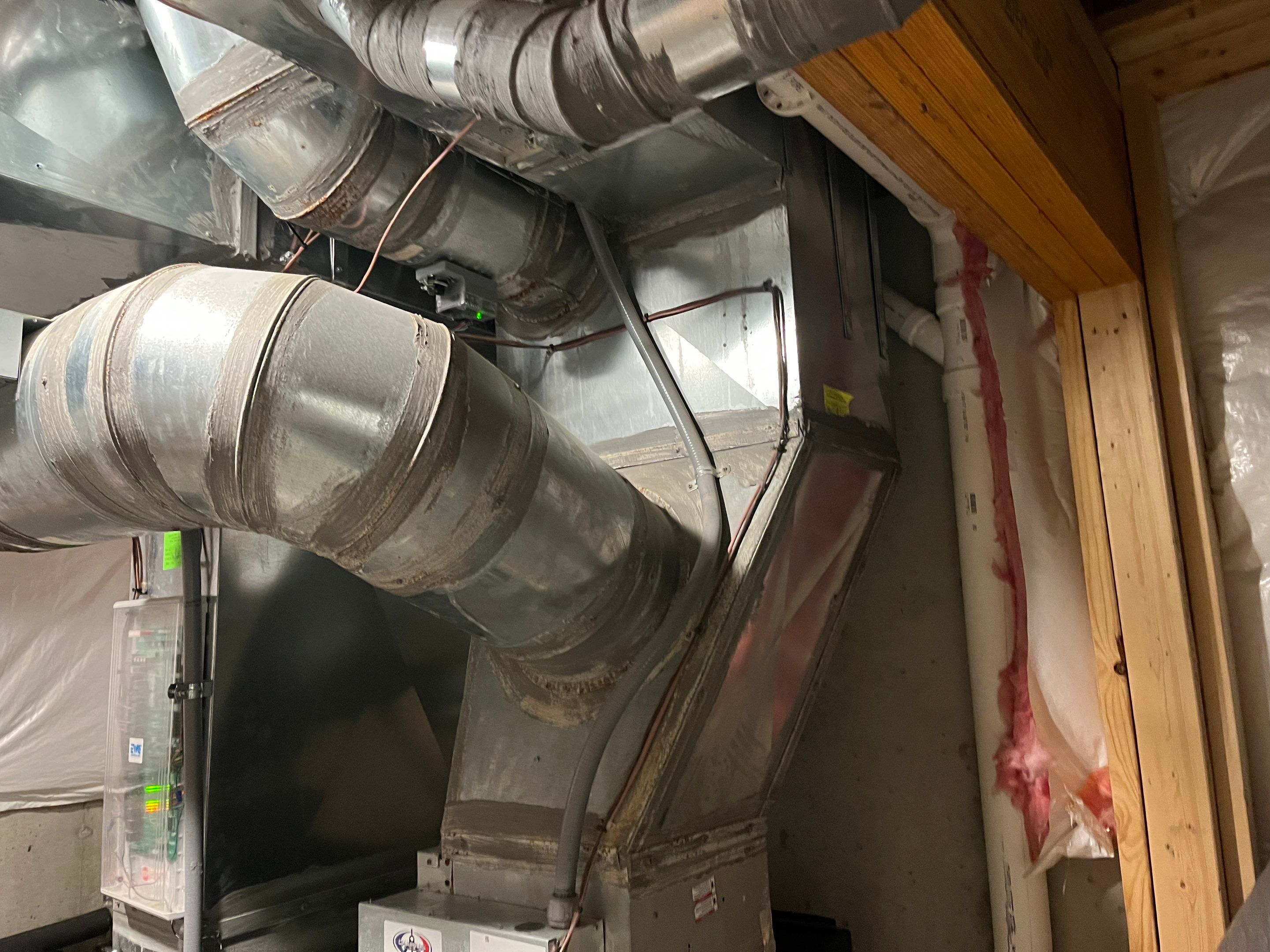 Water Damage from AC Unit Leak  by ANR Restoration