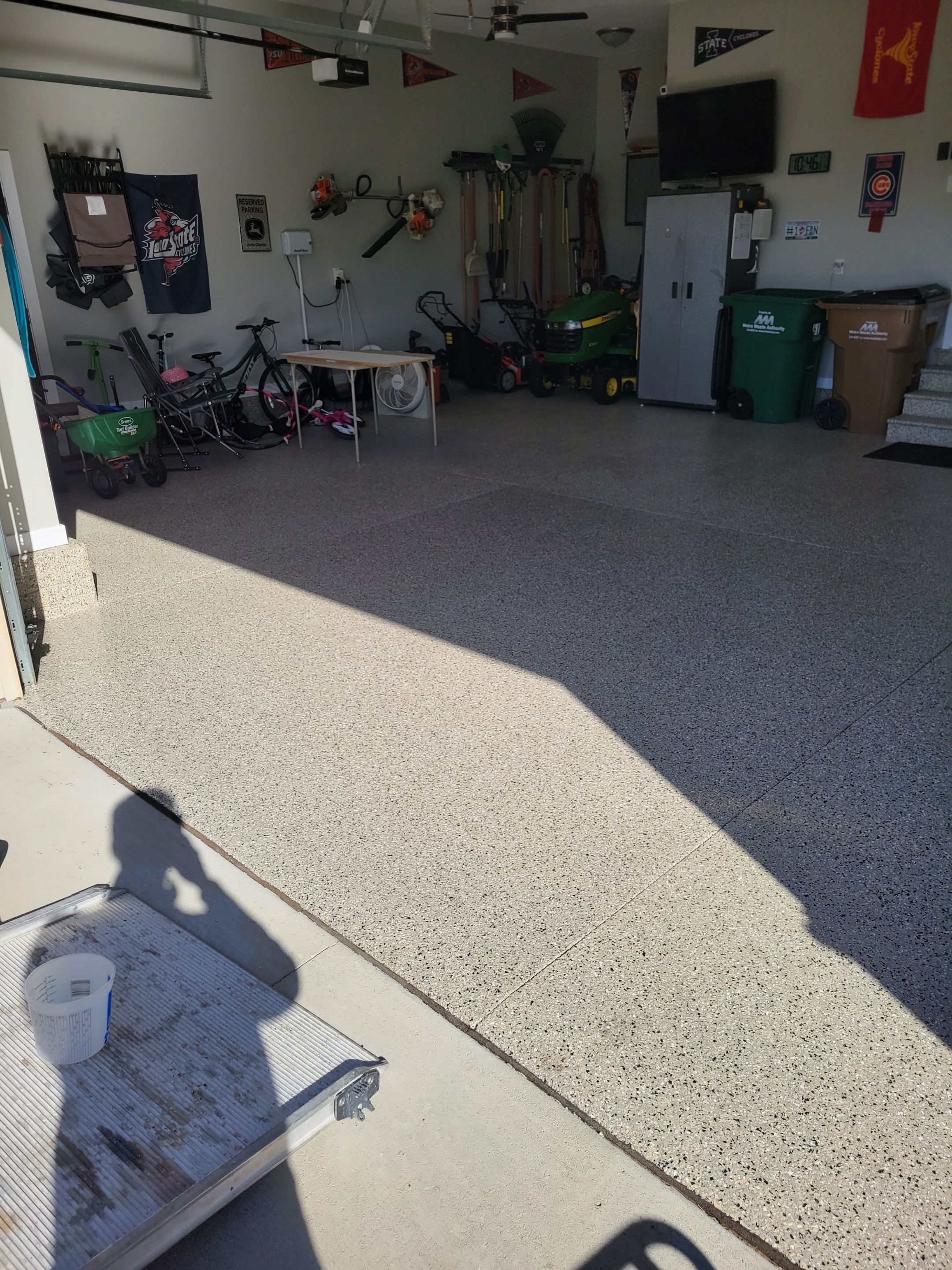 Grimes, IA Transformation: Professional Grade Garage Floor Coating by Revival Concrete Coatings