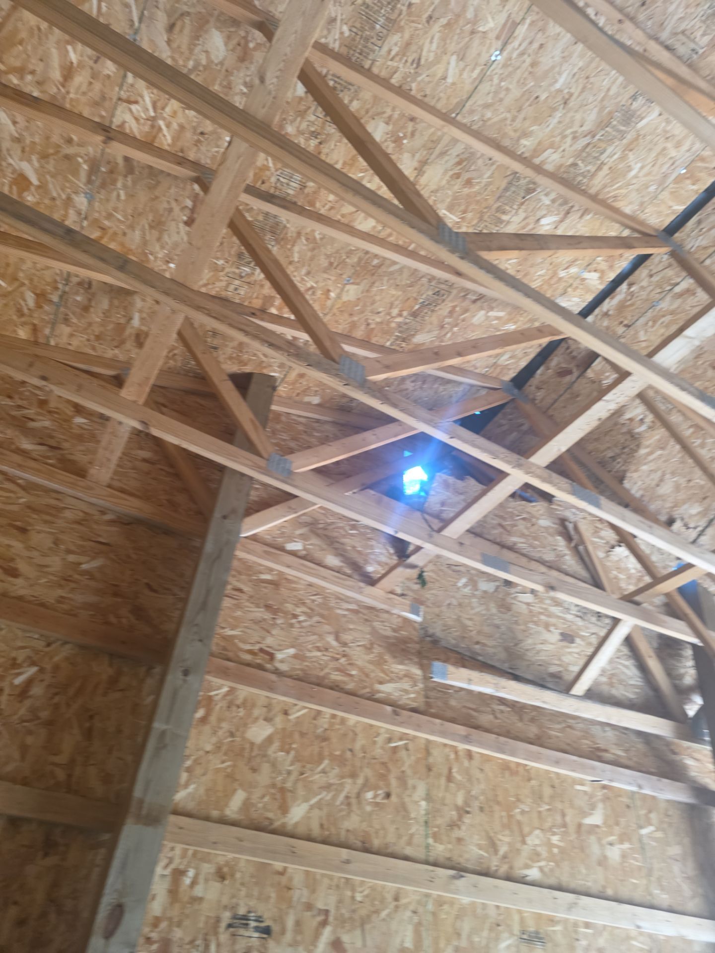 Storm Damage Repair on Barn. by 42 North Construction, LLC.