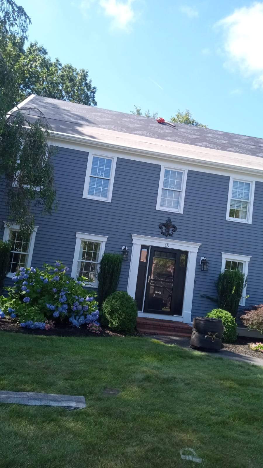 Full Roof Replacement in Marshfield, MA – Owens Corning Duration, Onyx Black by JOHNNYS PRO
