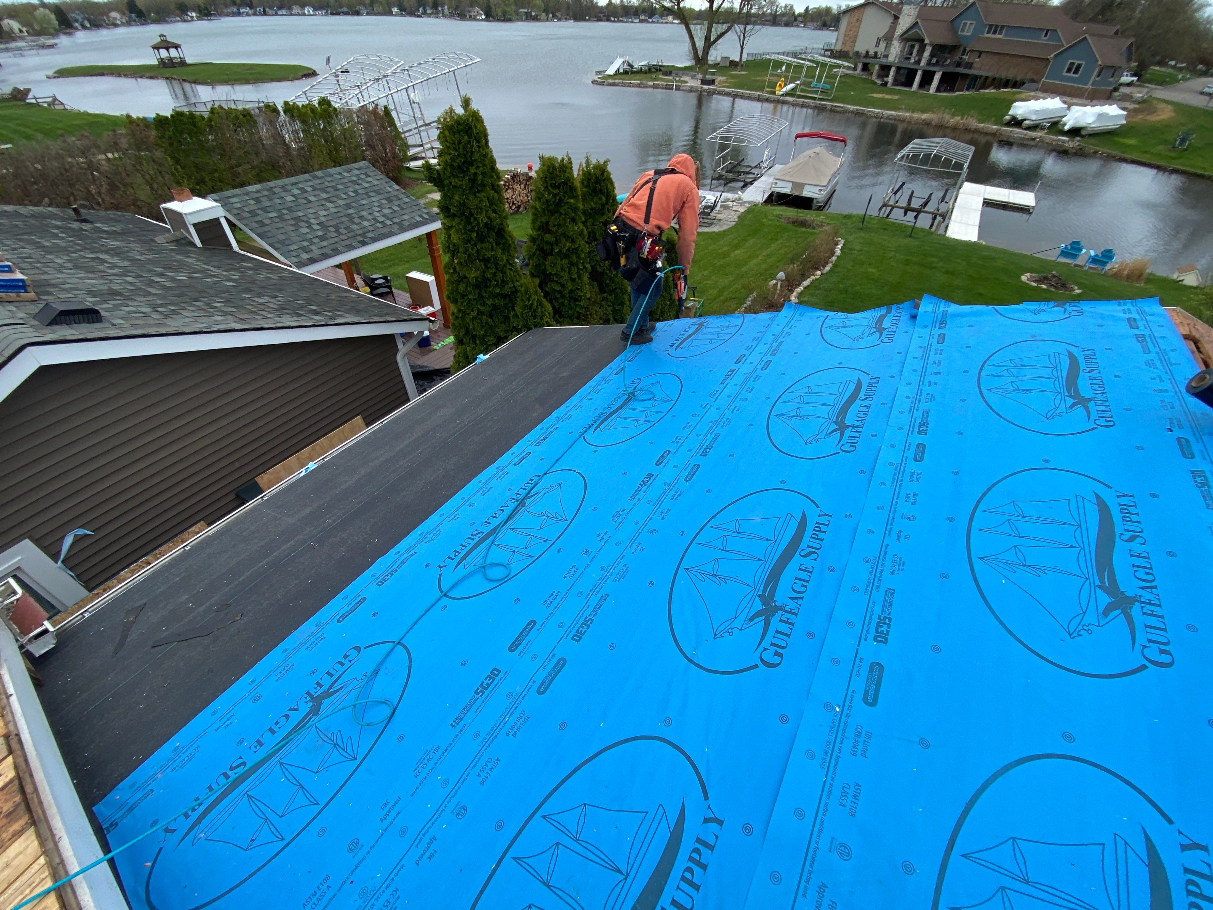 Roof Replacement using CertainTeed Landmark by 180 Contractors