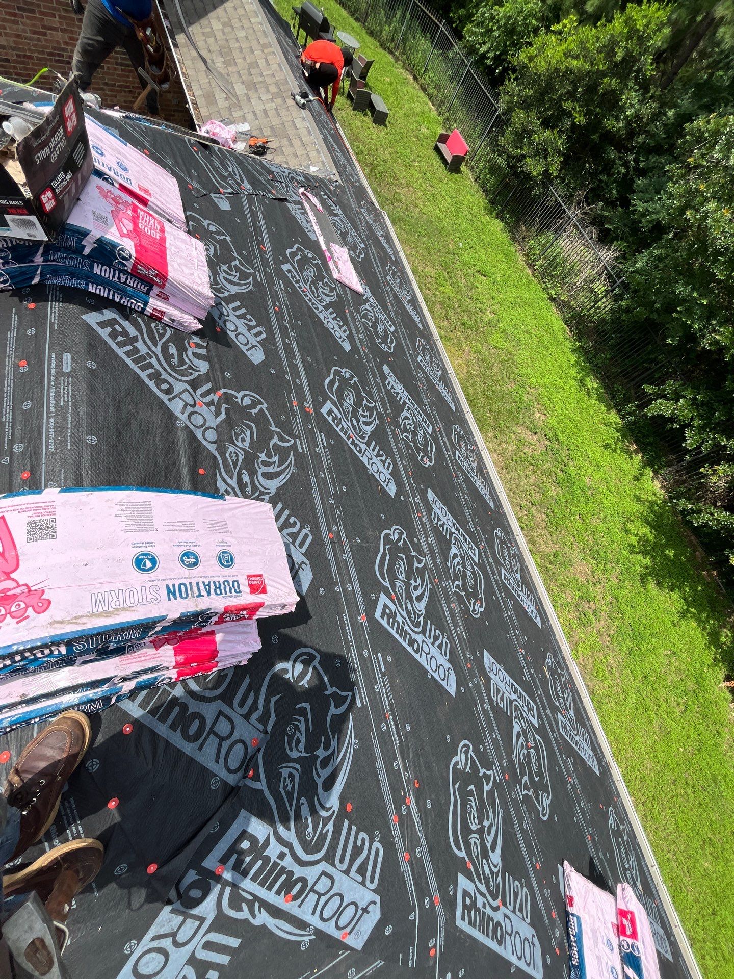 Residential Roofing Repair using Owen's Corning Duration (Lifetime) Shingles by Roof Repair Company