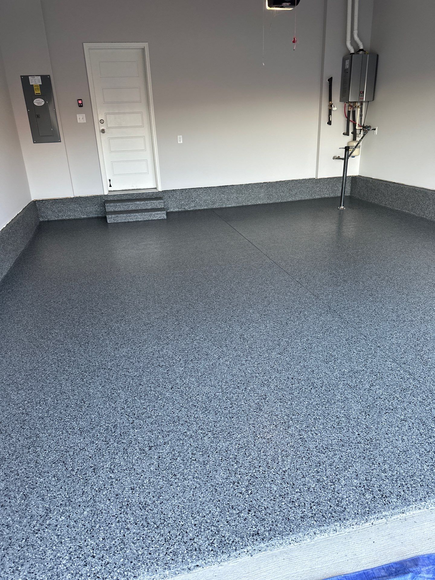 Garage Floor Coating using Nightfall by My Garage Floor Guys