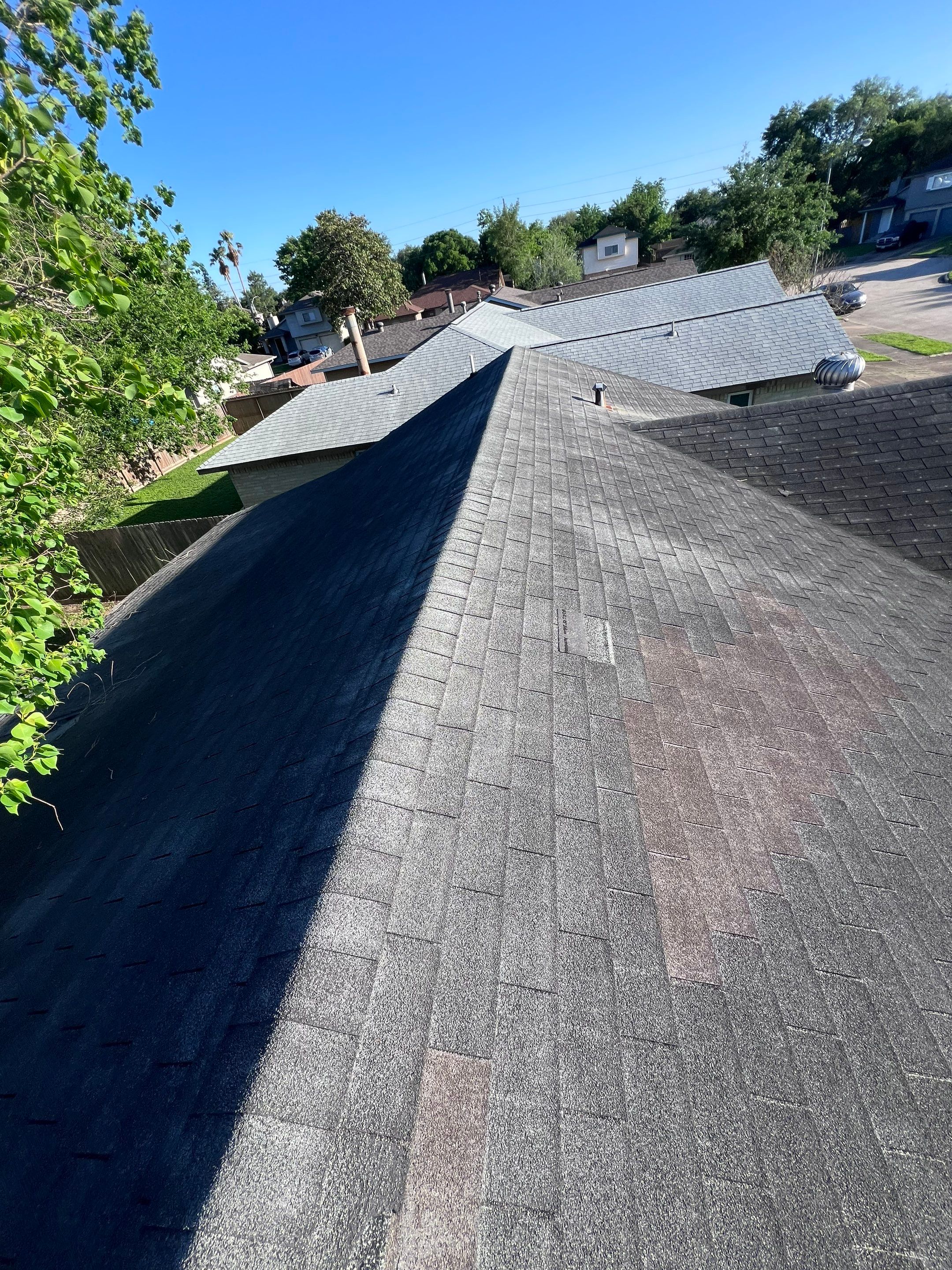 Residential Roofing Installation using Owen's Corning Duration (Lifetime) Shingles by Roof Repair Company