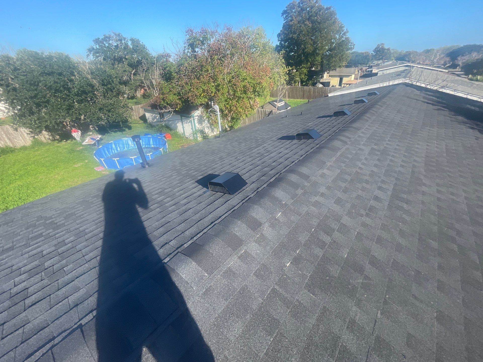 Residential Roofing Installation using GAF HDZ Charcoal by Lighthouse Roofing