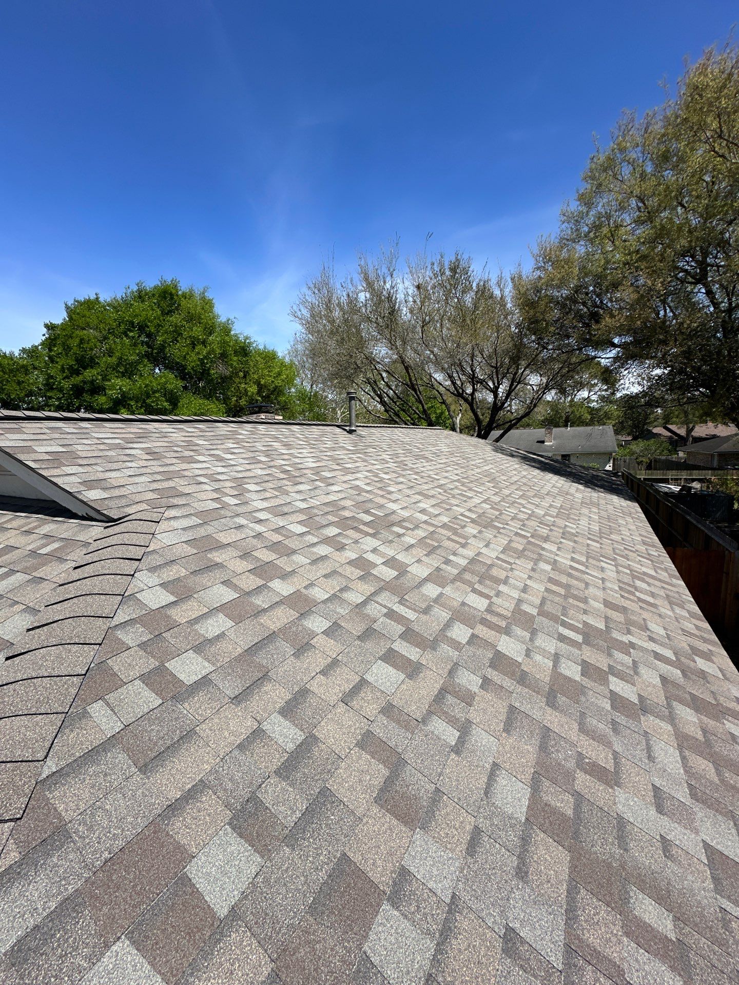Project in Houston by Motion Roofing