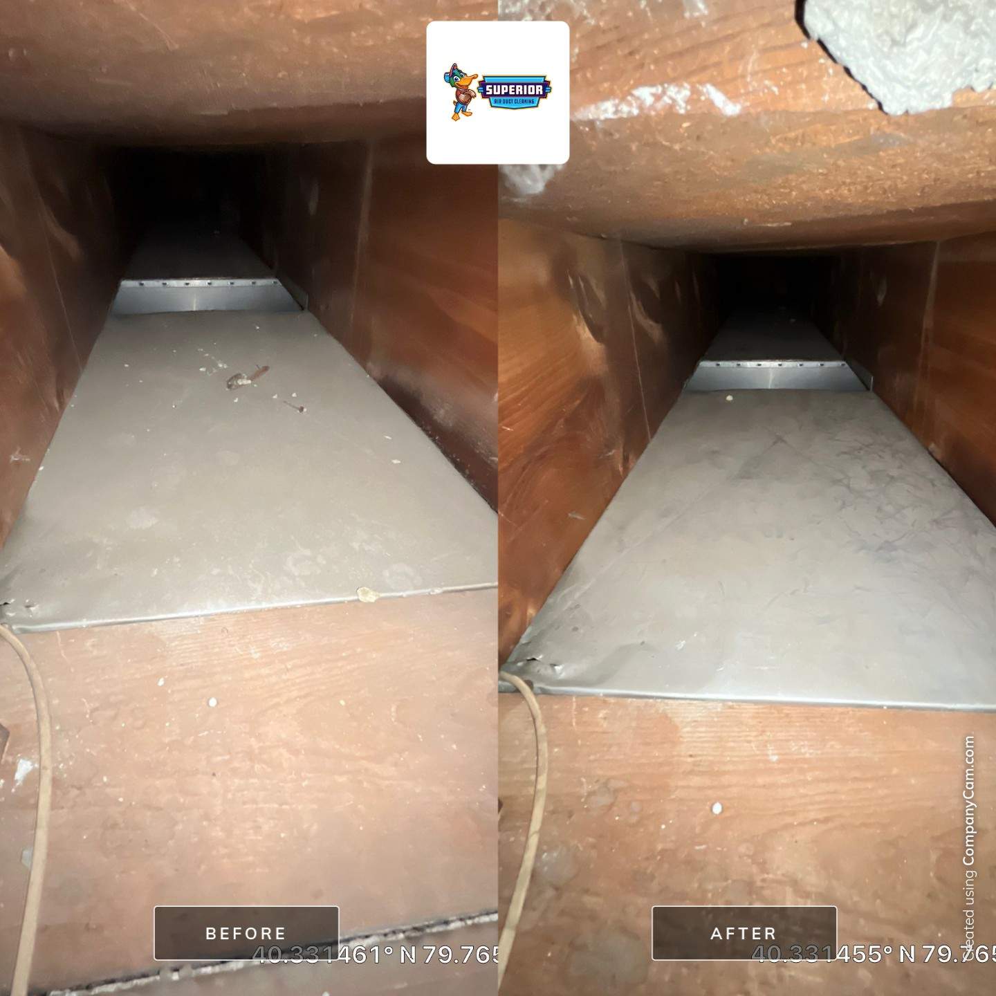 Air Duct Cleaning With a Vacuum Truck in North Huntingdon, PA by Superior Air Duct Cleaning