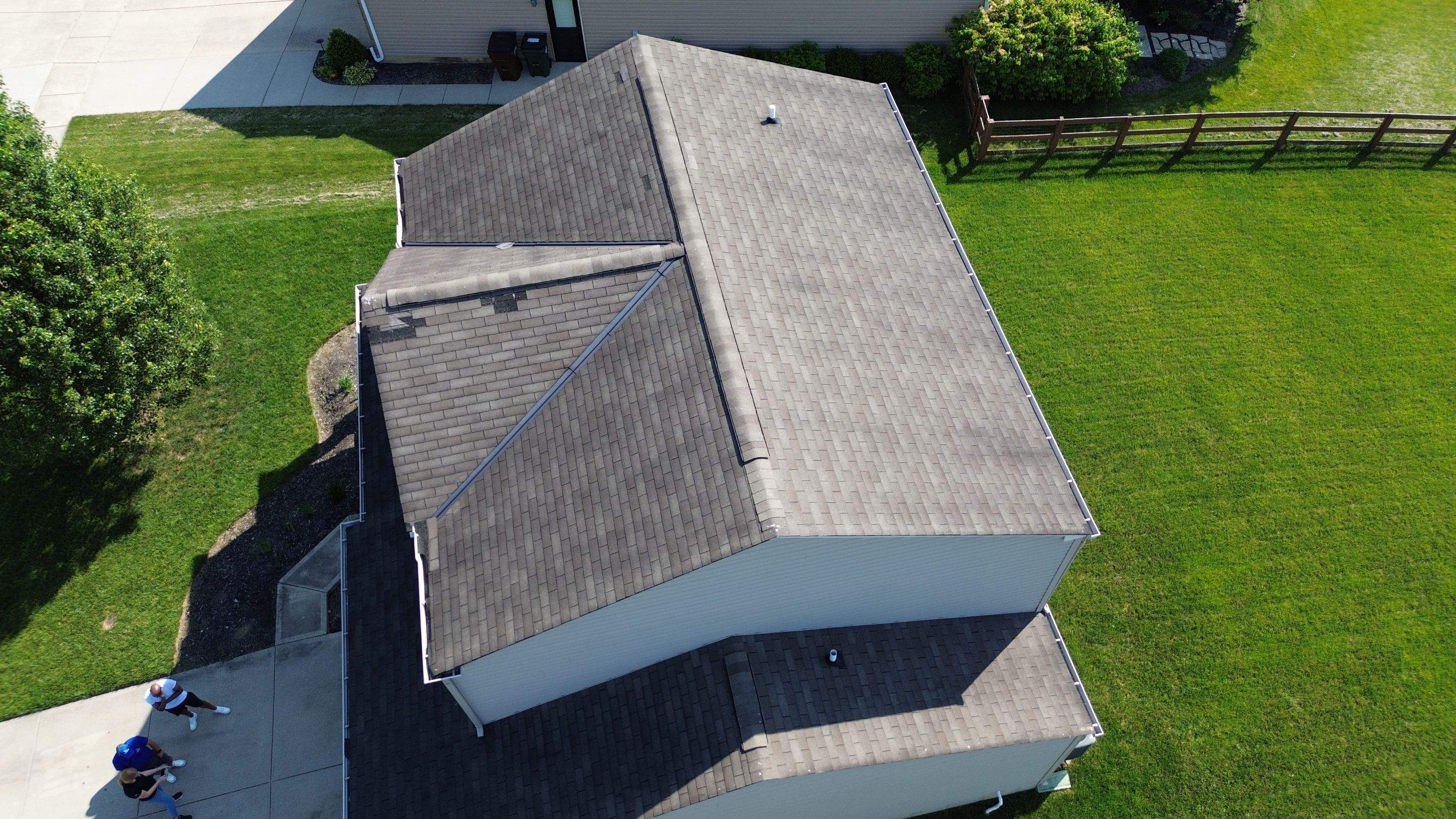 Roof paid for by insurance-Weathered Shadow by Tamlin Roofing