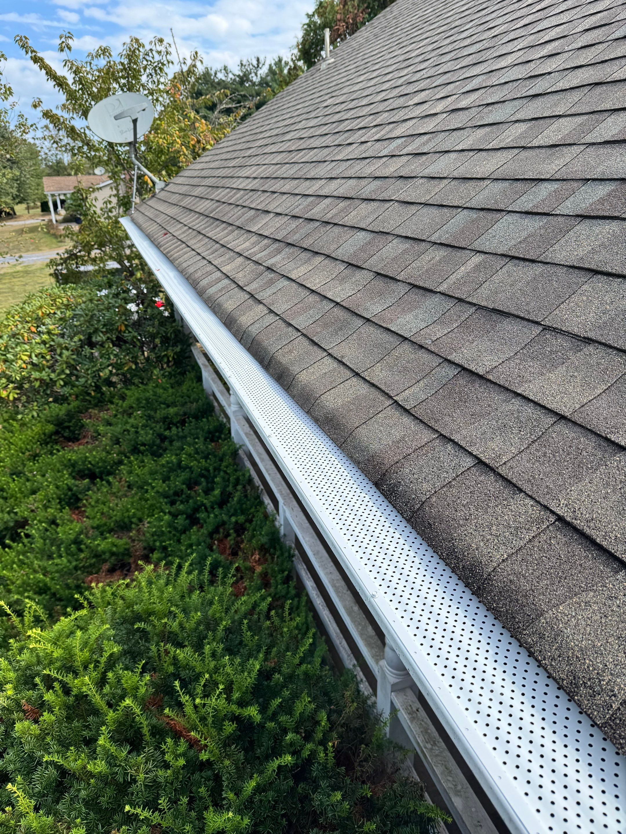 Complete Chimney Restoration and Gutter Guard Installation in Littlestown, PA by Bealing Roofing & Exteriors