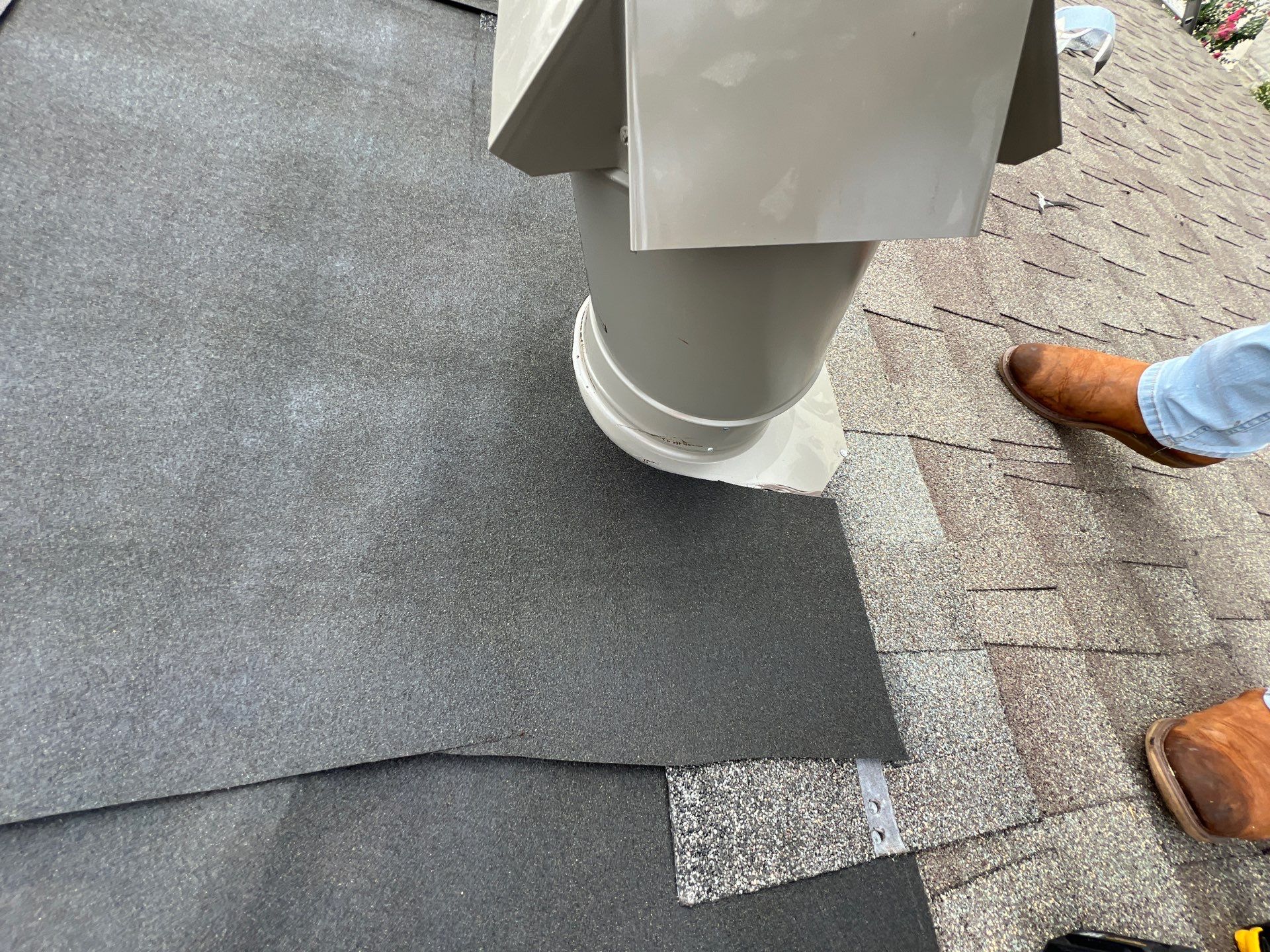 Hail Damage using Owen's Corning Duration (Lifetime) Shingles by Roof Repair Company