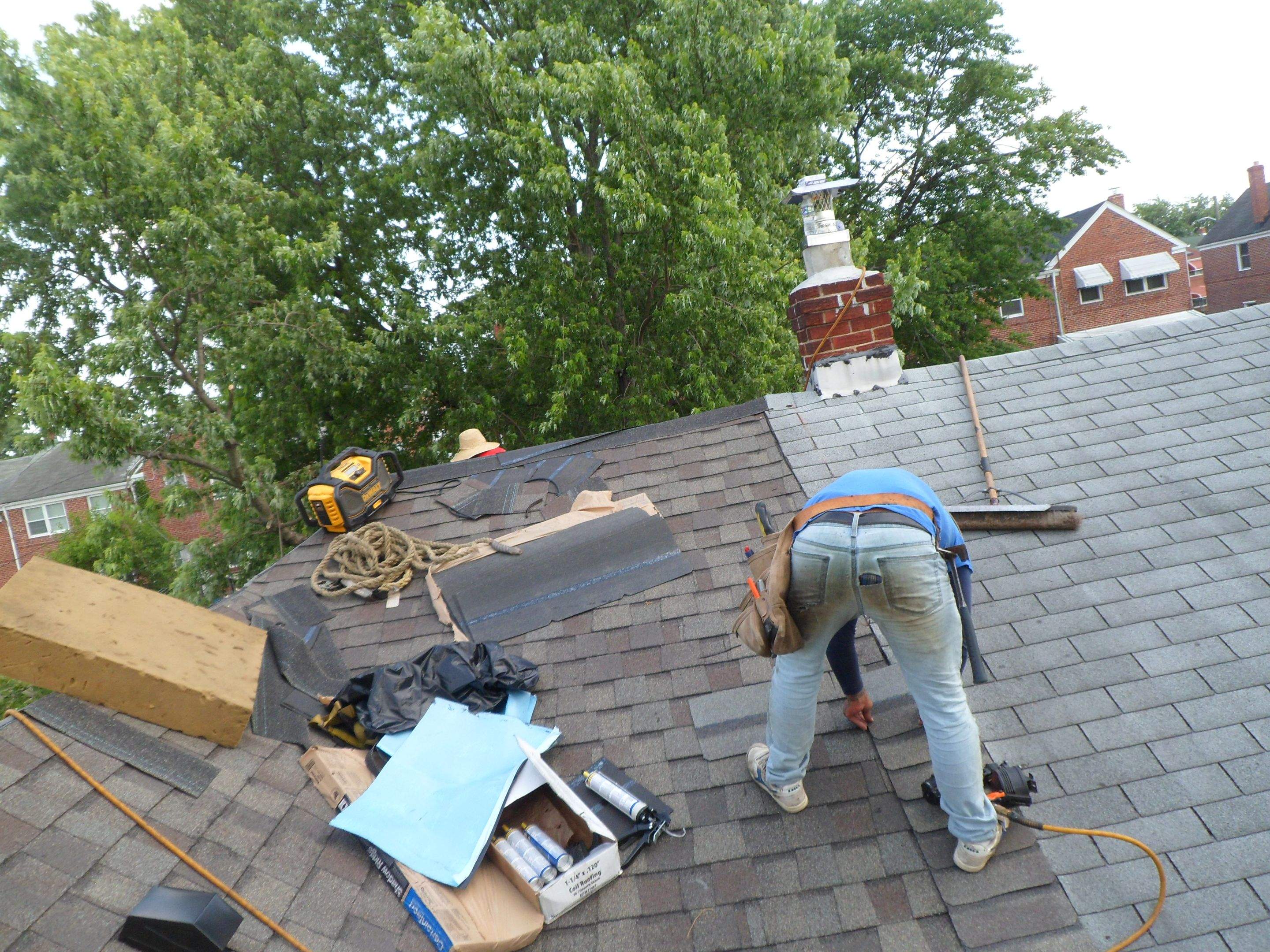 Residential Roofing Installation using Landmark Pro  by Alpha Design Services