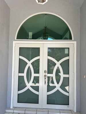 Door Installation using Mr Glass 