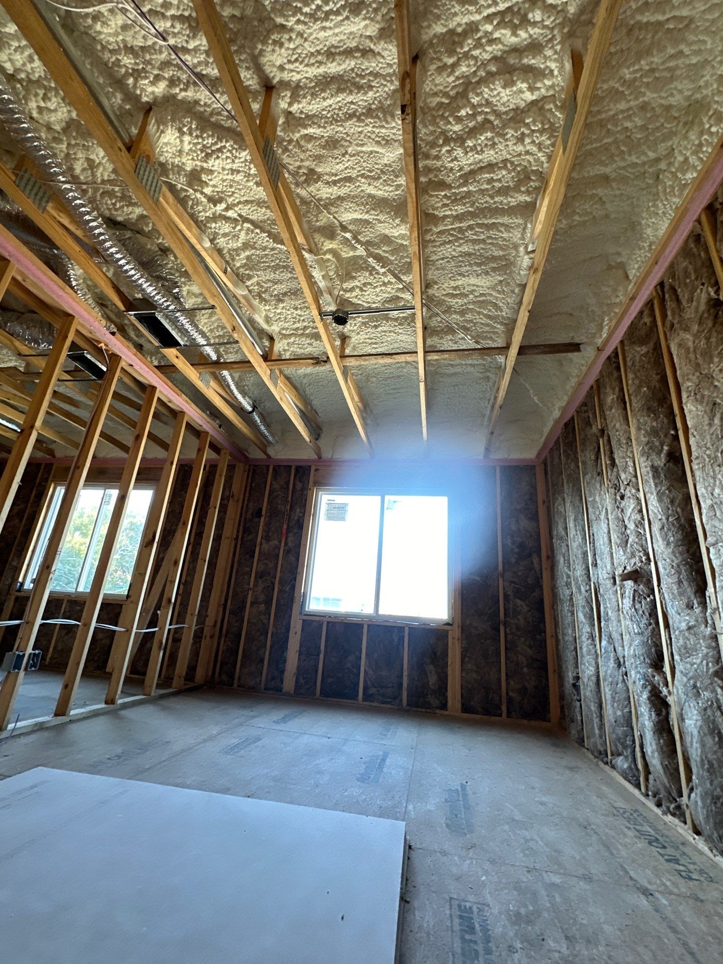 Batt/ Spray foam insulation by Apex Insulation Solutions