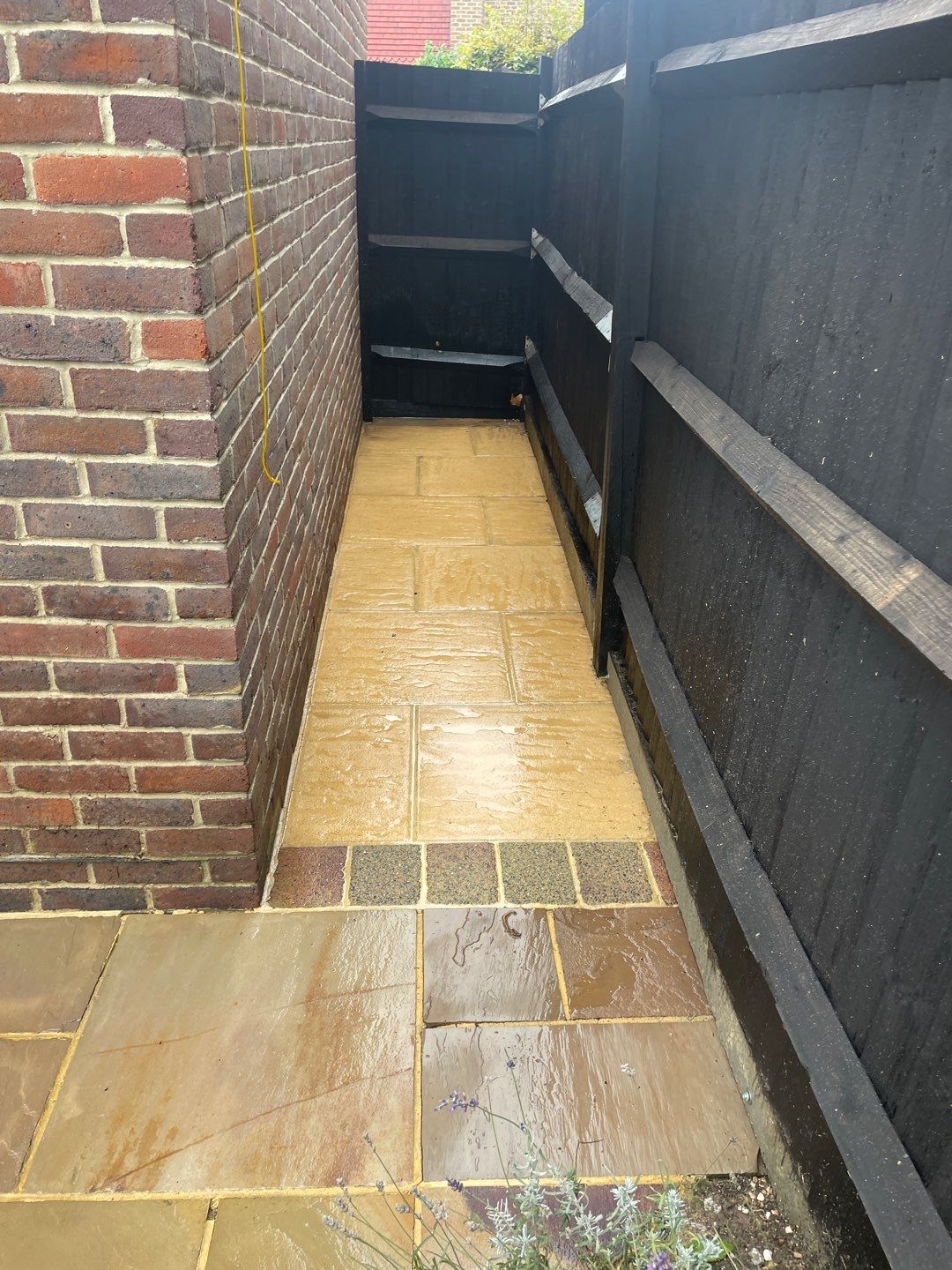 Roof -Patio -Side Path Clean using Honda 15lpm Low Pressure Washing Machine by Ges Exterior Cleaning ltd