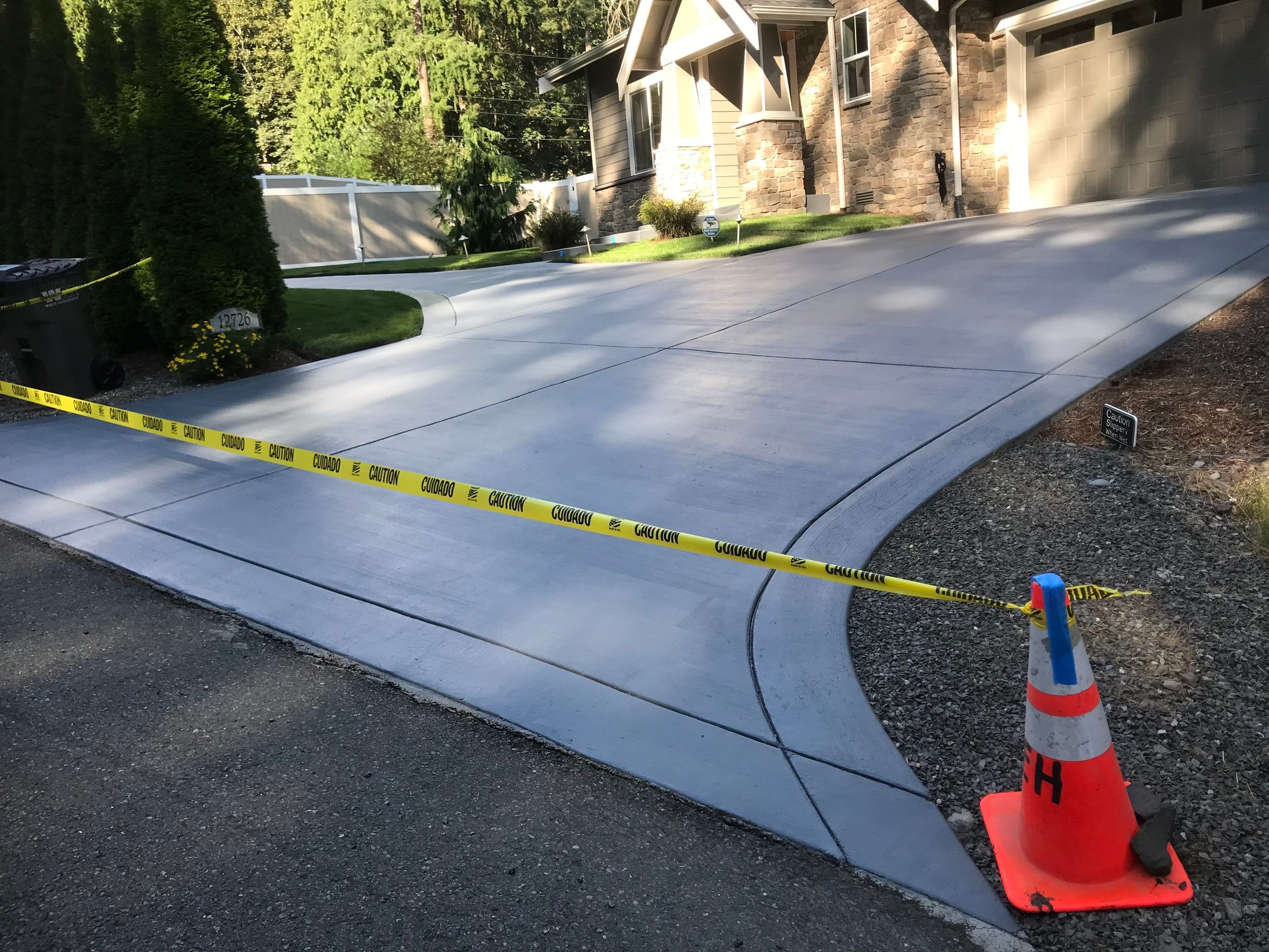 Melanie | Concrete Driveway  by Jireh Asphalt & Concrete Inc 