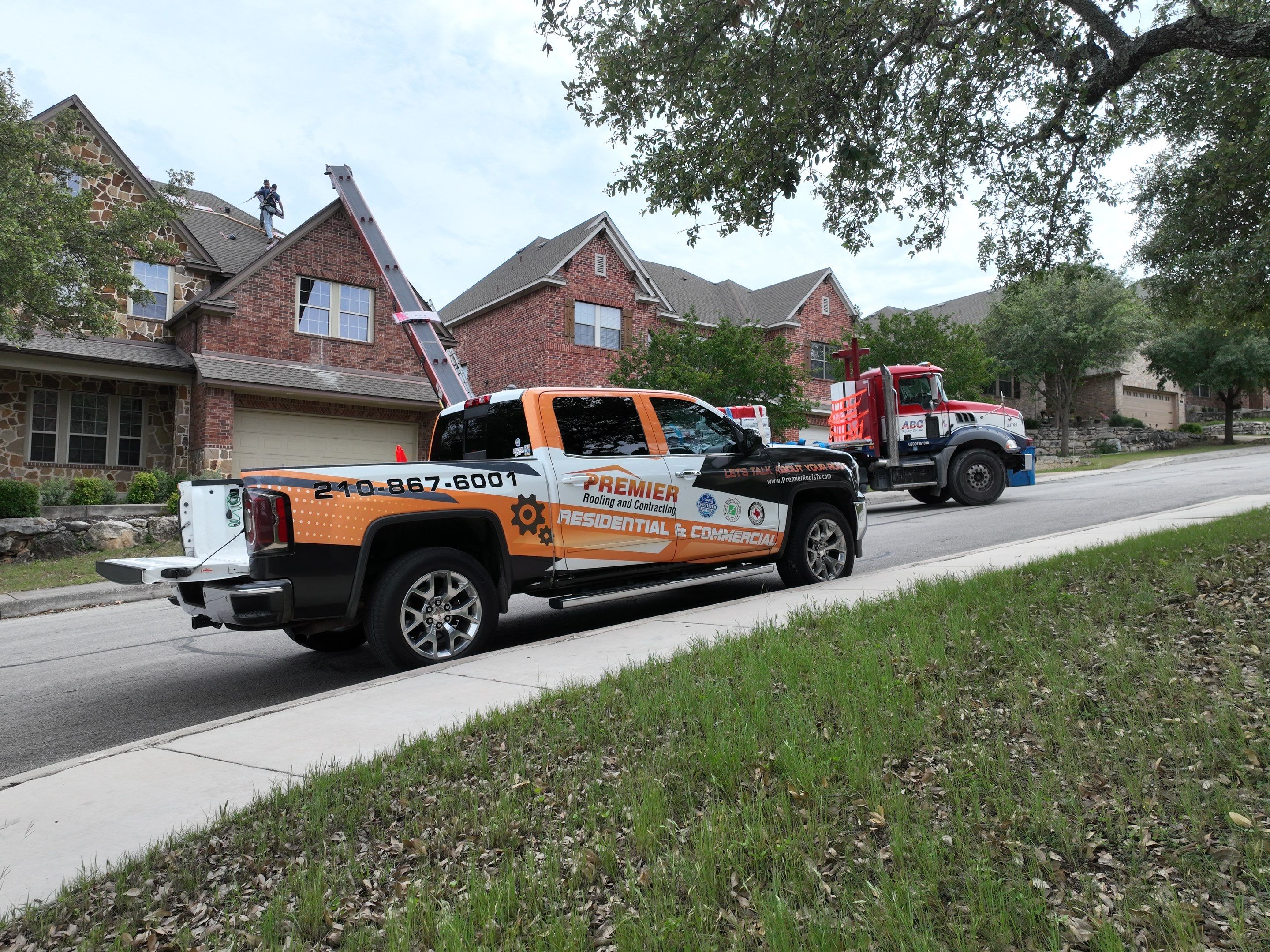 Residential Roof Replacement using Owens Corning 30 year Architectural Shingles by Premier Roofing and Contracting