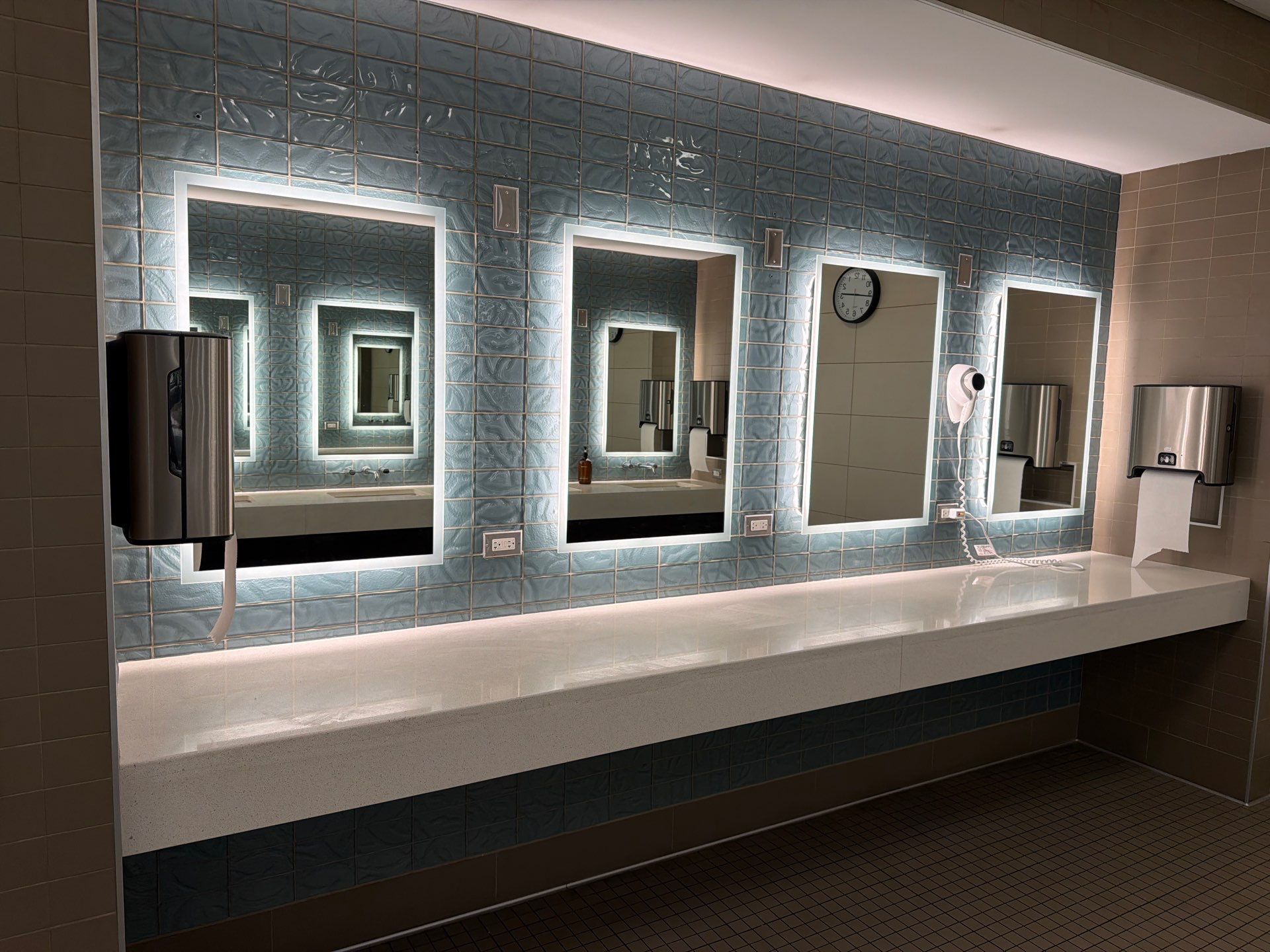 Woodbridge One Life - Men's and Women's mirrors and backsplash by Nova HomeWorks