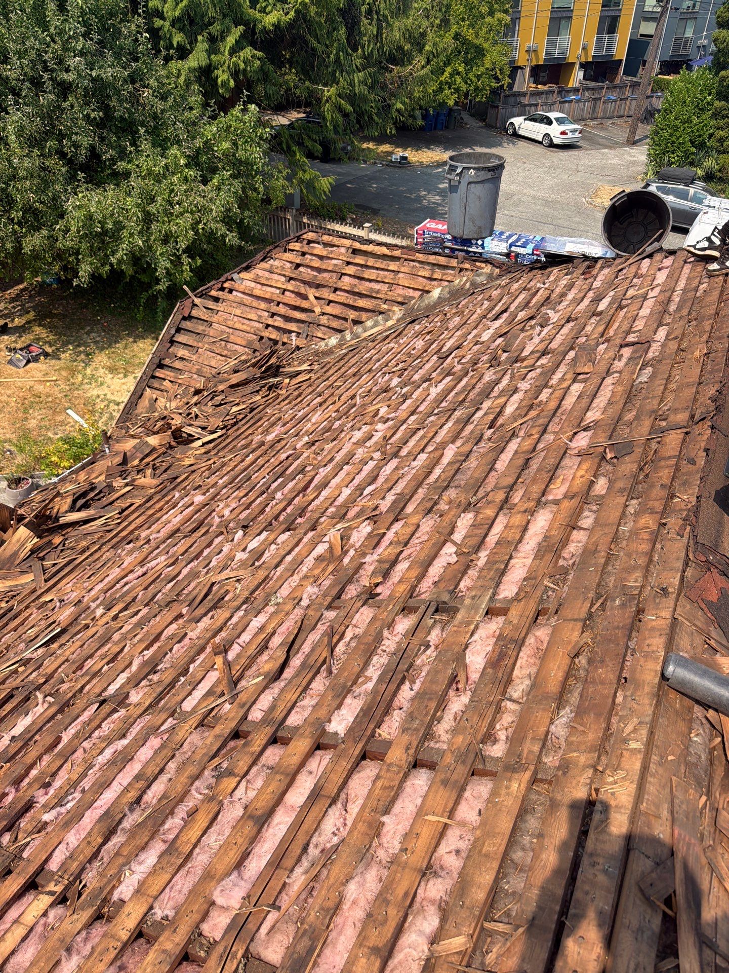 Residential Roofing Installation using GAF HDZ Shingles by Roofing Formula LLC