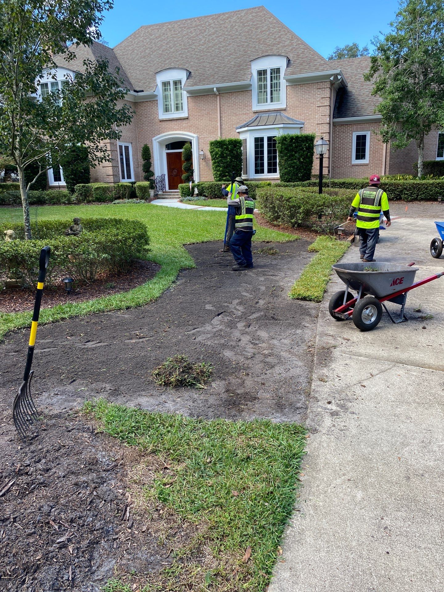 Deerwood Resident | Sod Removal & Install by ProGreen Services