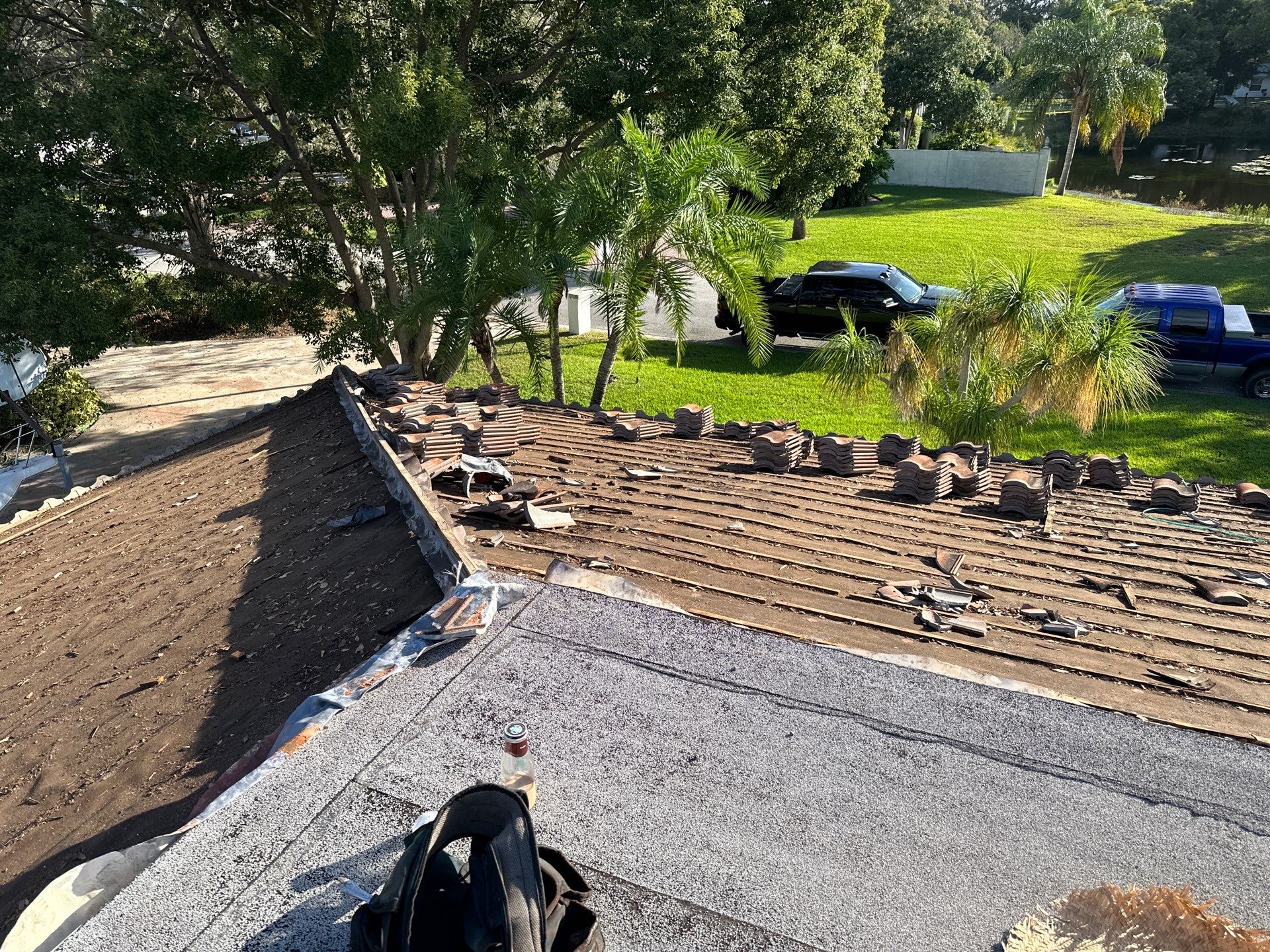 Residential Re-Roof using MS Metals, Copper Penny, Standing Seam. by First Due Roofing