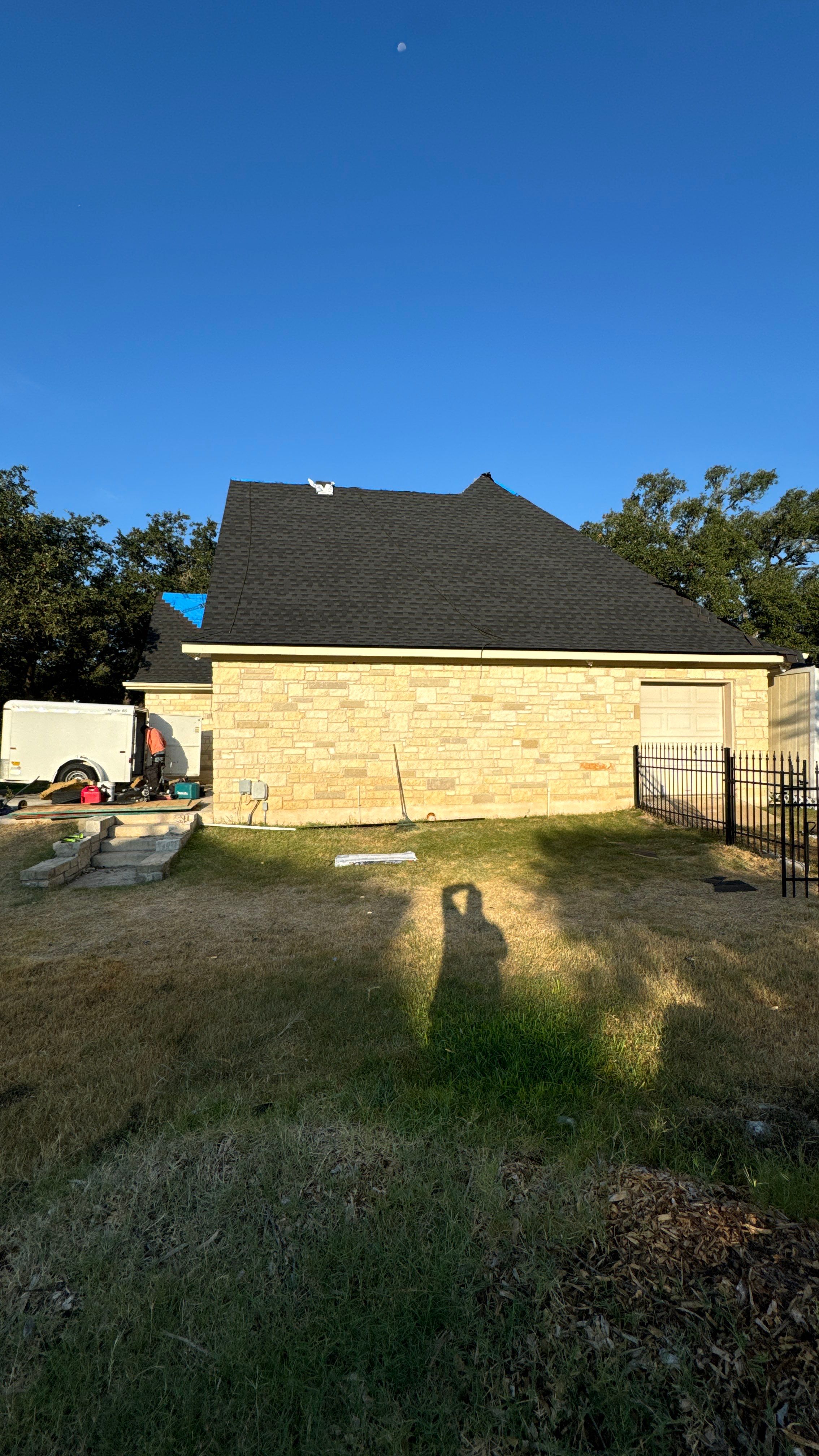 Residential Roof Replacement using GAF- CHARCOAL  by Elite Roofing LLC