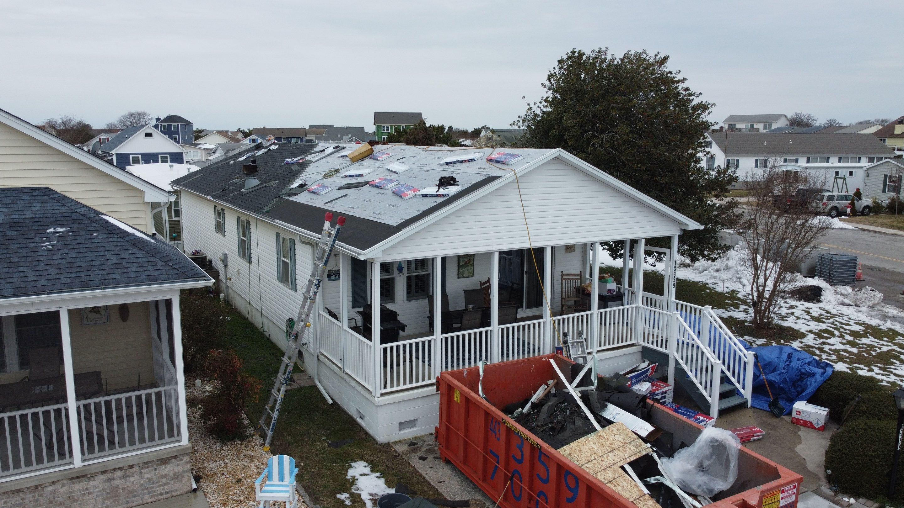 Residential Roofing Installation using GAF Timberline HDZ by Matter Construction, LLC