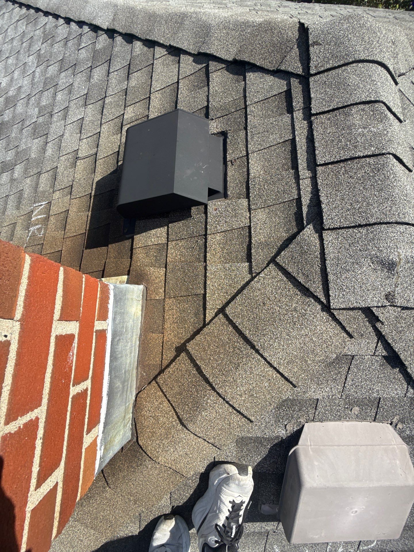 Chimney Area Roof Repair   – Lexington, MA by Mighty Dog Roofing of Greater Middlesex County