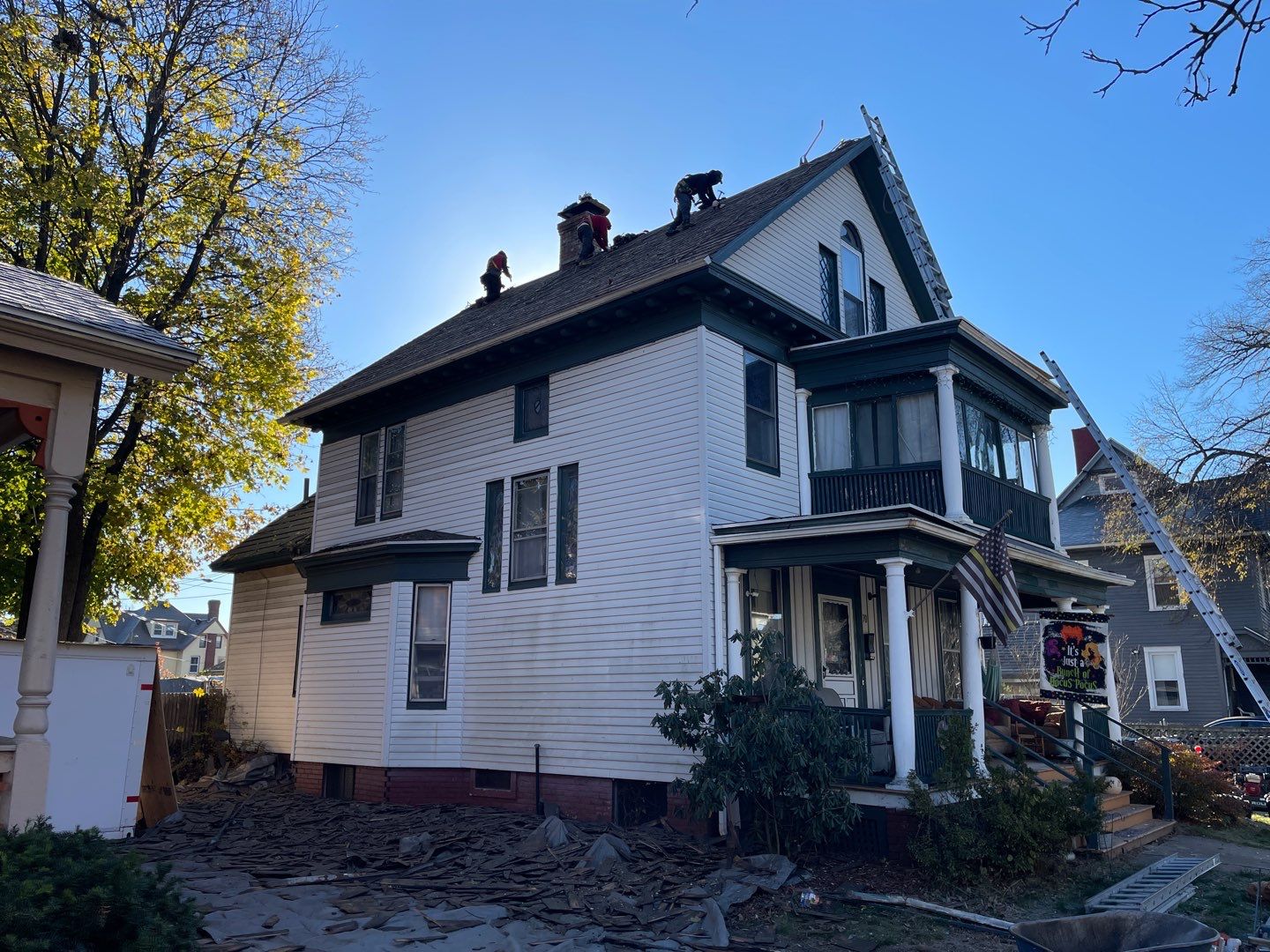 Full Slate Roof Removal & Solar-Ready System—Completed in One Day! by Sensible Home Solutions
