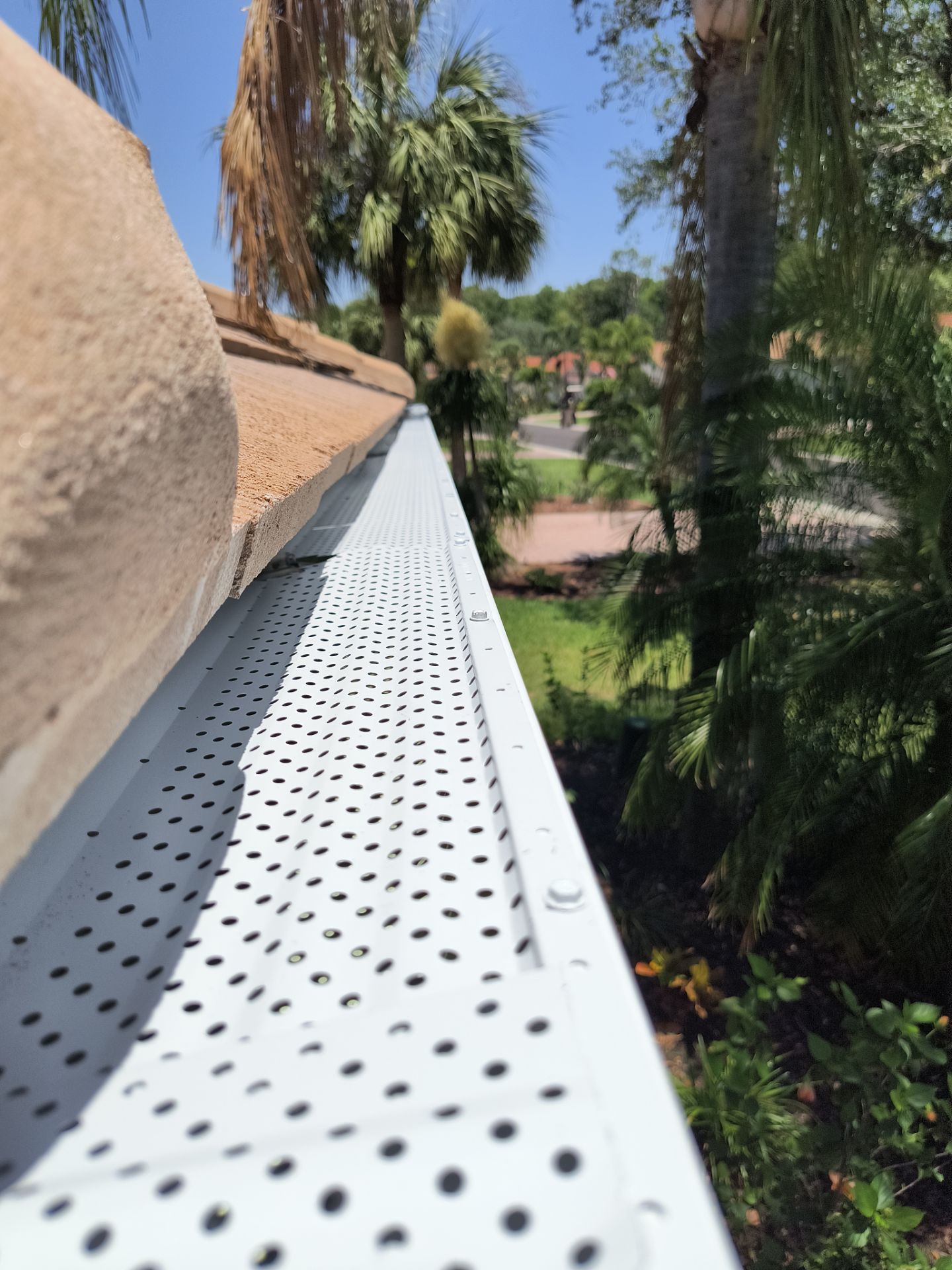 Gutter Guard Entire Home in Alva FL by Gutter Professors