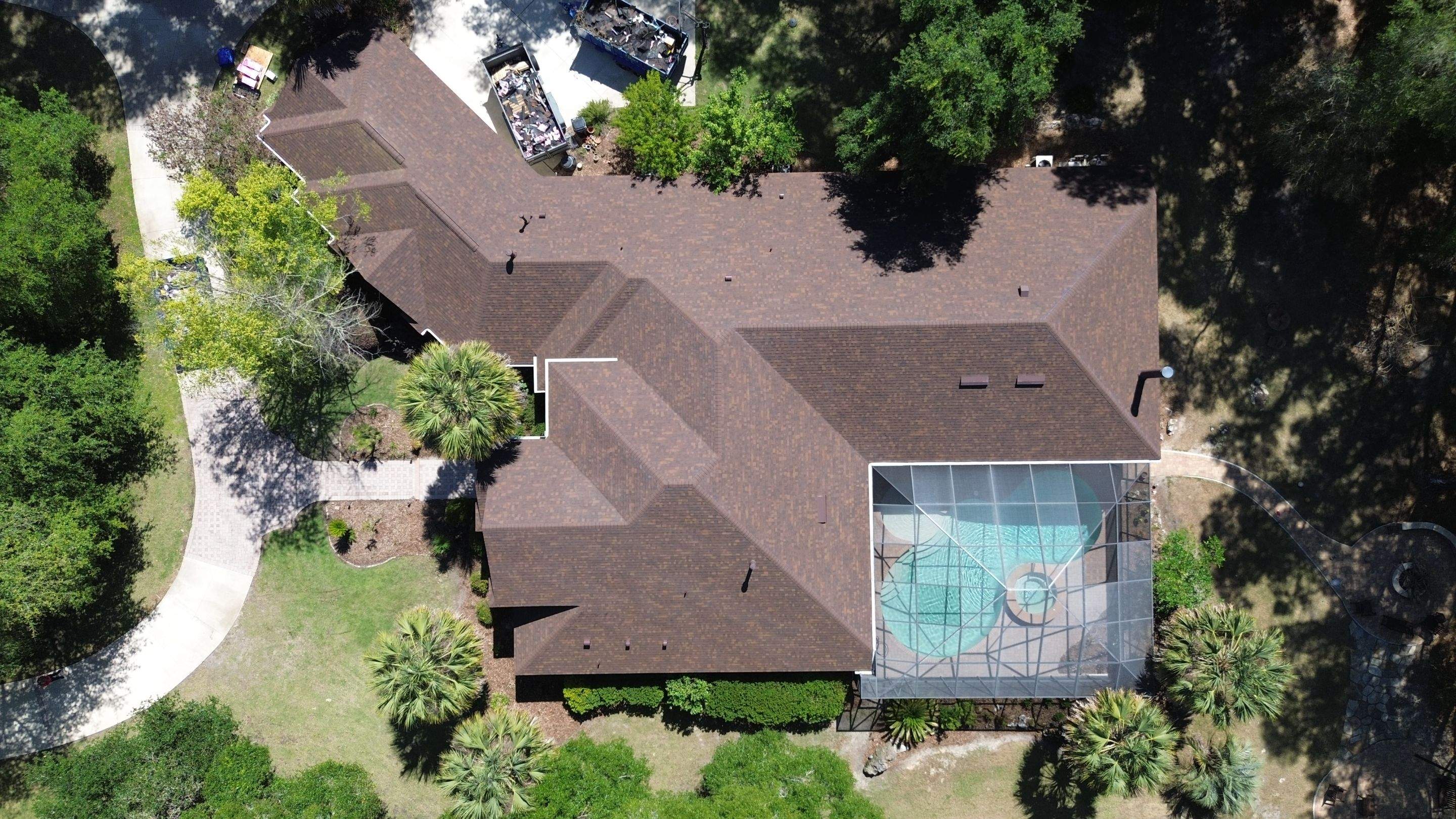 Roof Replacement using Owens Corning Oakridge - Brownwood by Brehm Roofing