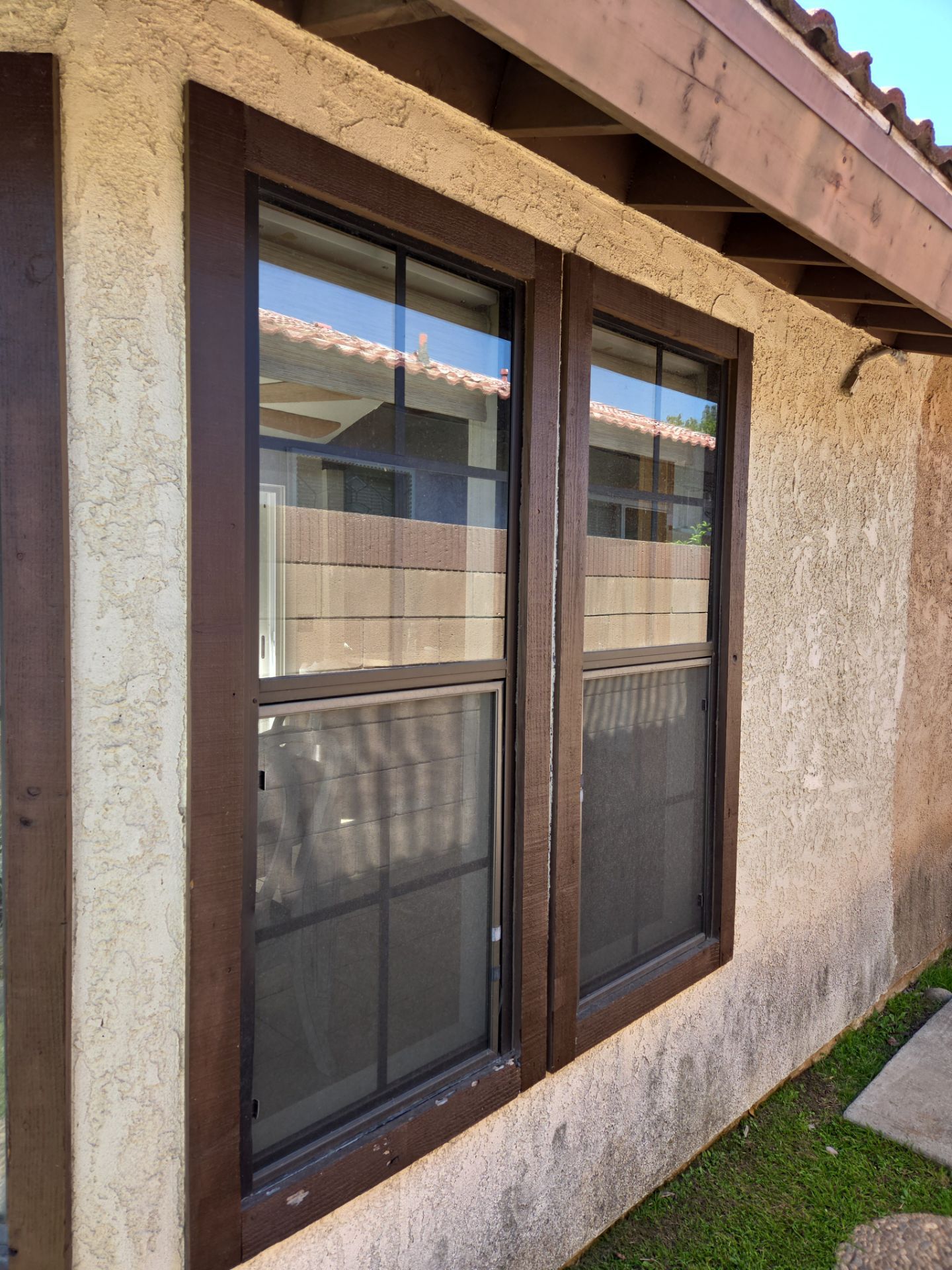 Bronze vinyl windows by American Window Company